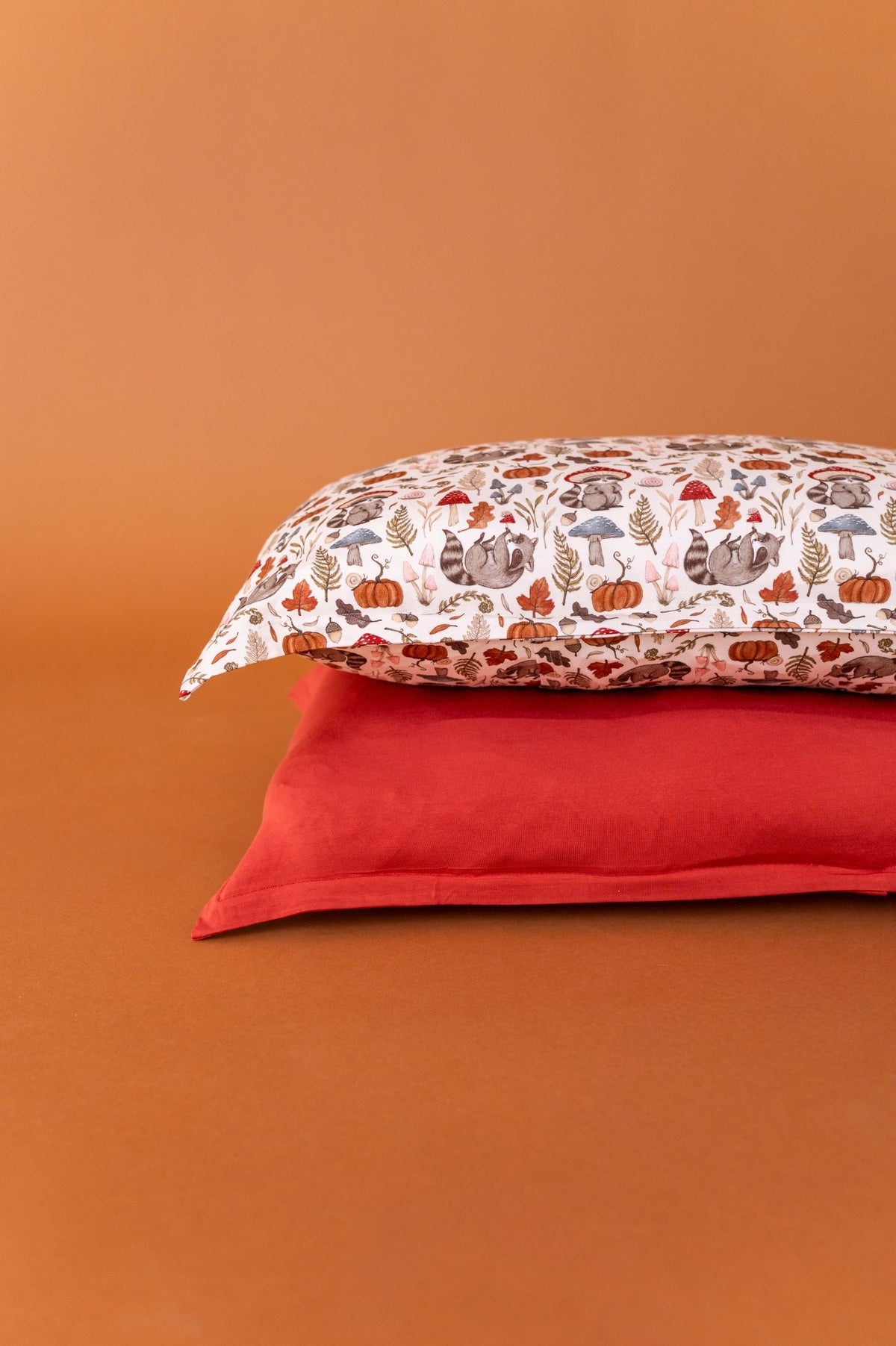 Standard Pillowcase Set - Autumn Woodland - The Sleepy Sloth