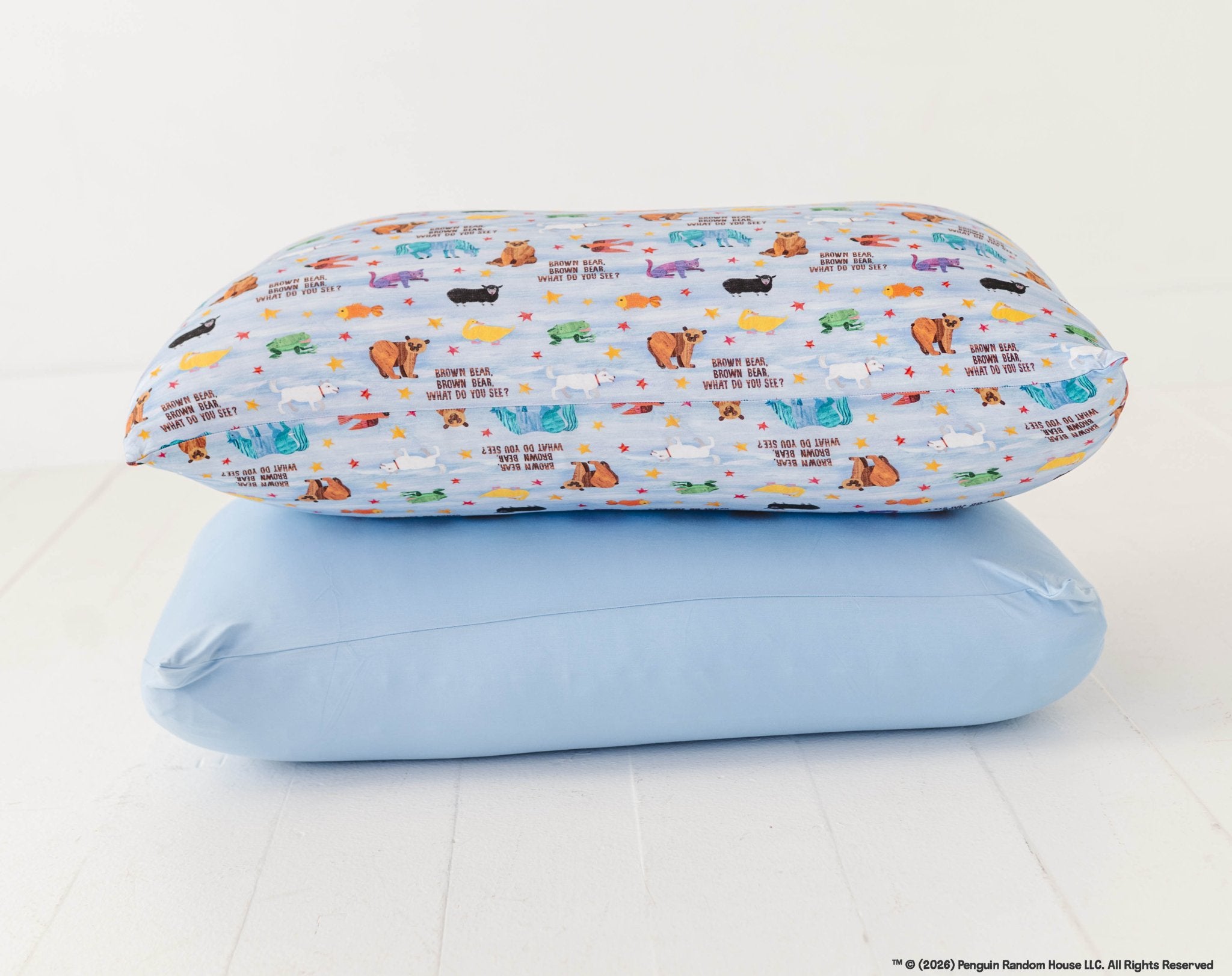 STANDARD PILLOWCASE SET - Eric Carle™ BROWN BEAR BROWN BEAR - The Sleepy Sloth