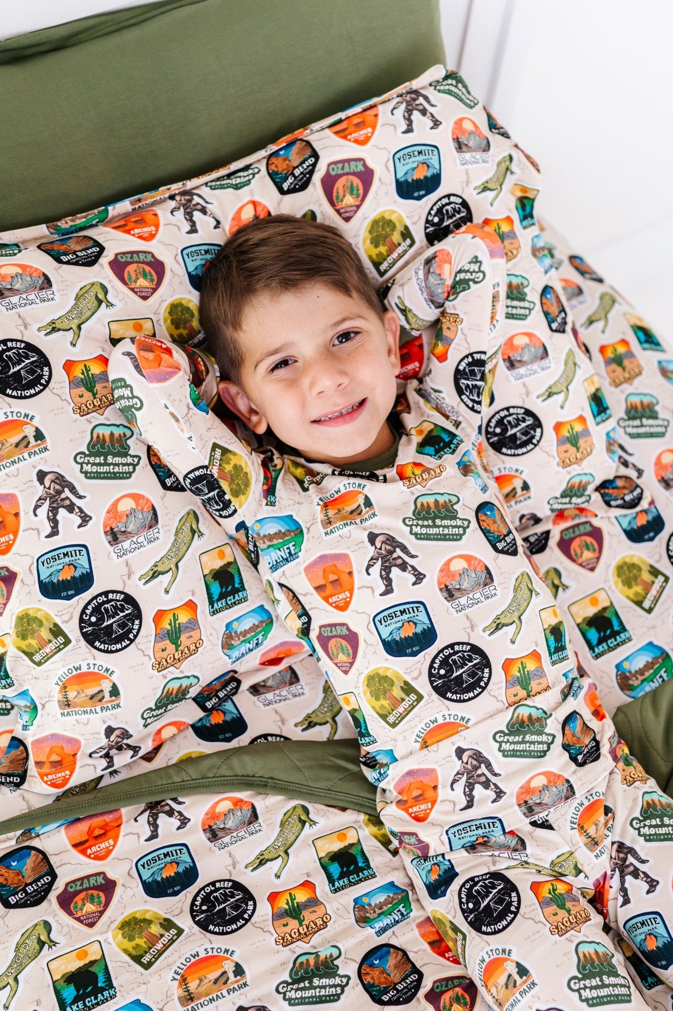 Standard Pillowcase Set - Park Passport - The Sleepy Sloth