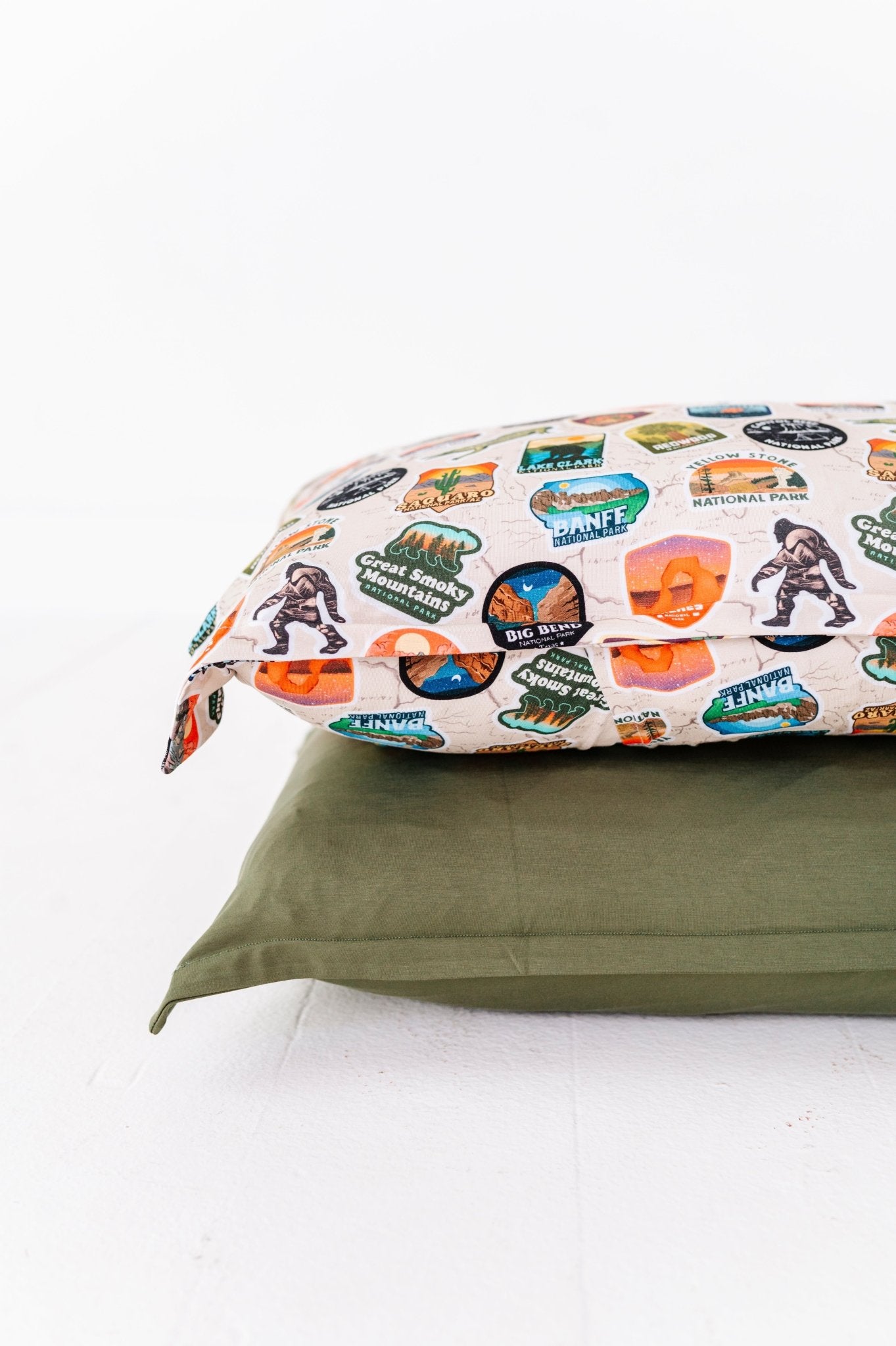 Standard Pillowcase Set - Park Passport - The Sleepy Sloth