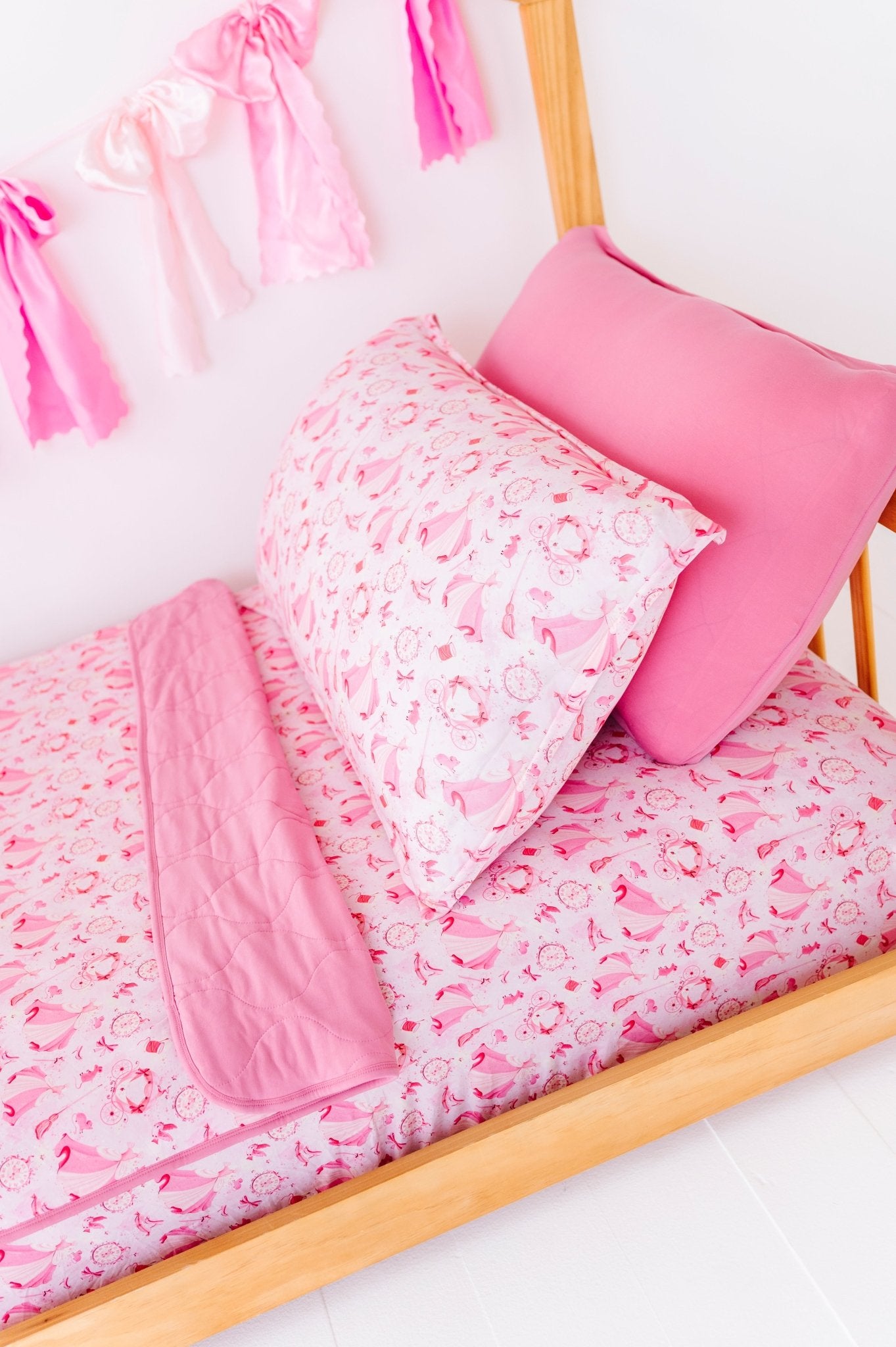 Standard Pillowcase Set - ROYAL ROSÉ - The Sleepy Sloth