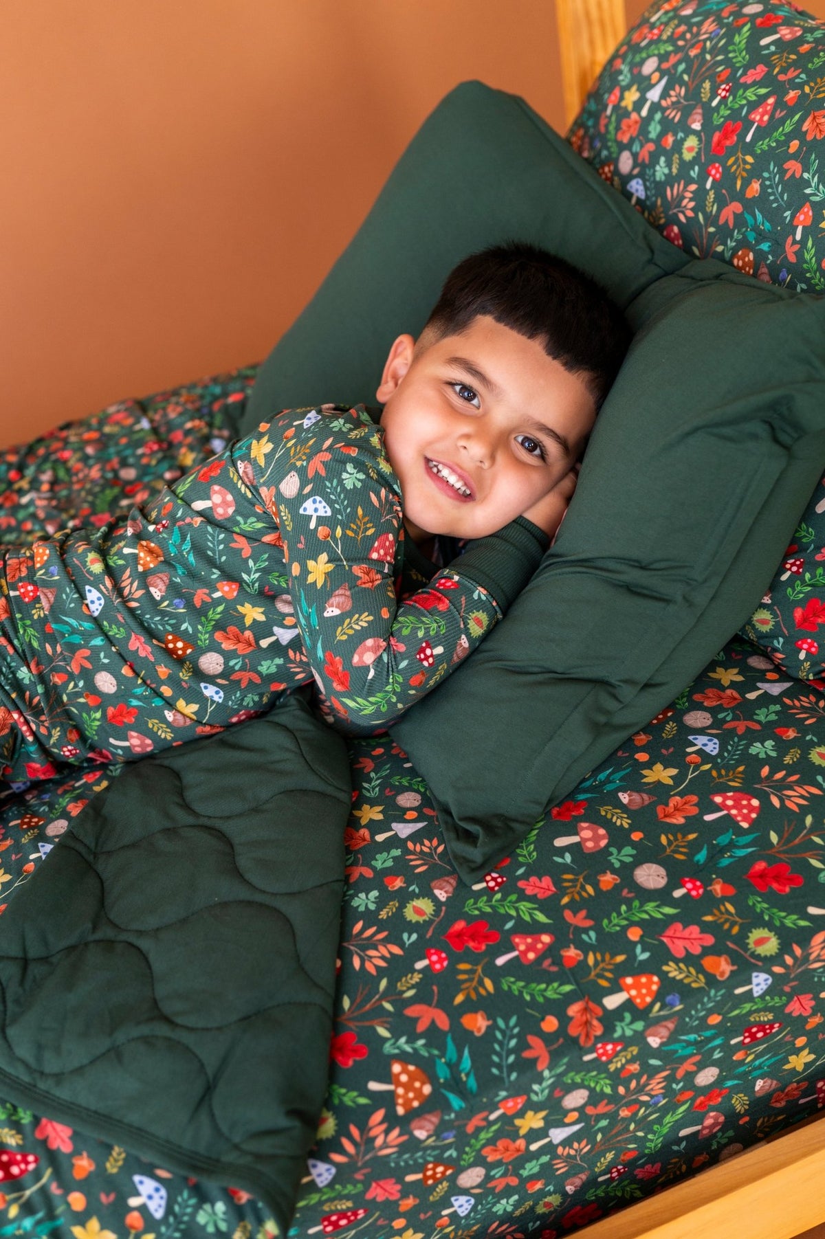 Standard Pillowcase Set - Toadstool Grove - The Sleepy Sloth