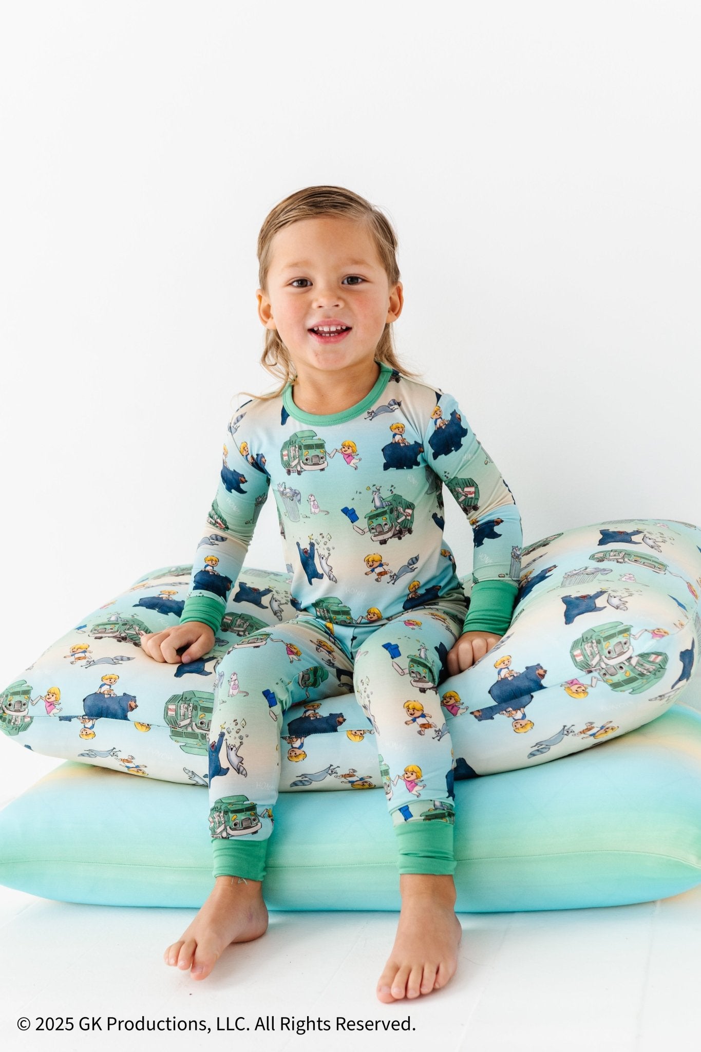 STANDARD PILLOWCASE SET - Trash Truck™ Honk! Honk! - The Sleepy Sloth