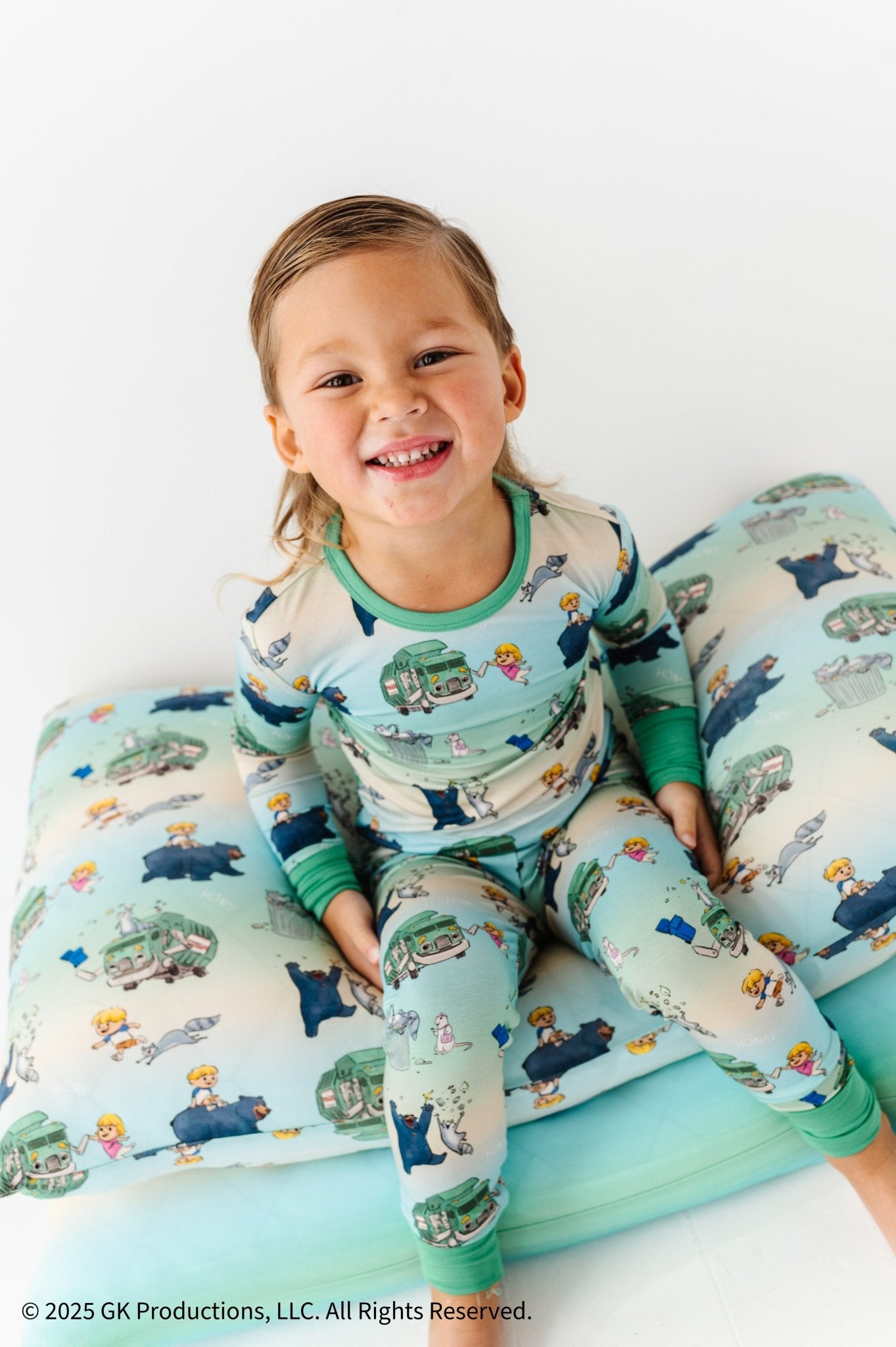 STANDARD PILLOWCASE SET - Trash Truck™ Honk! Honk! - The Sleepy Sloth