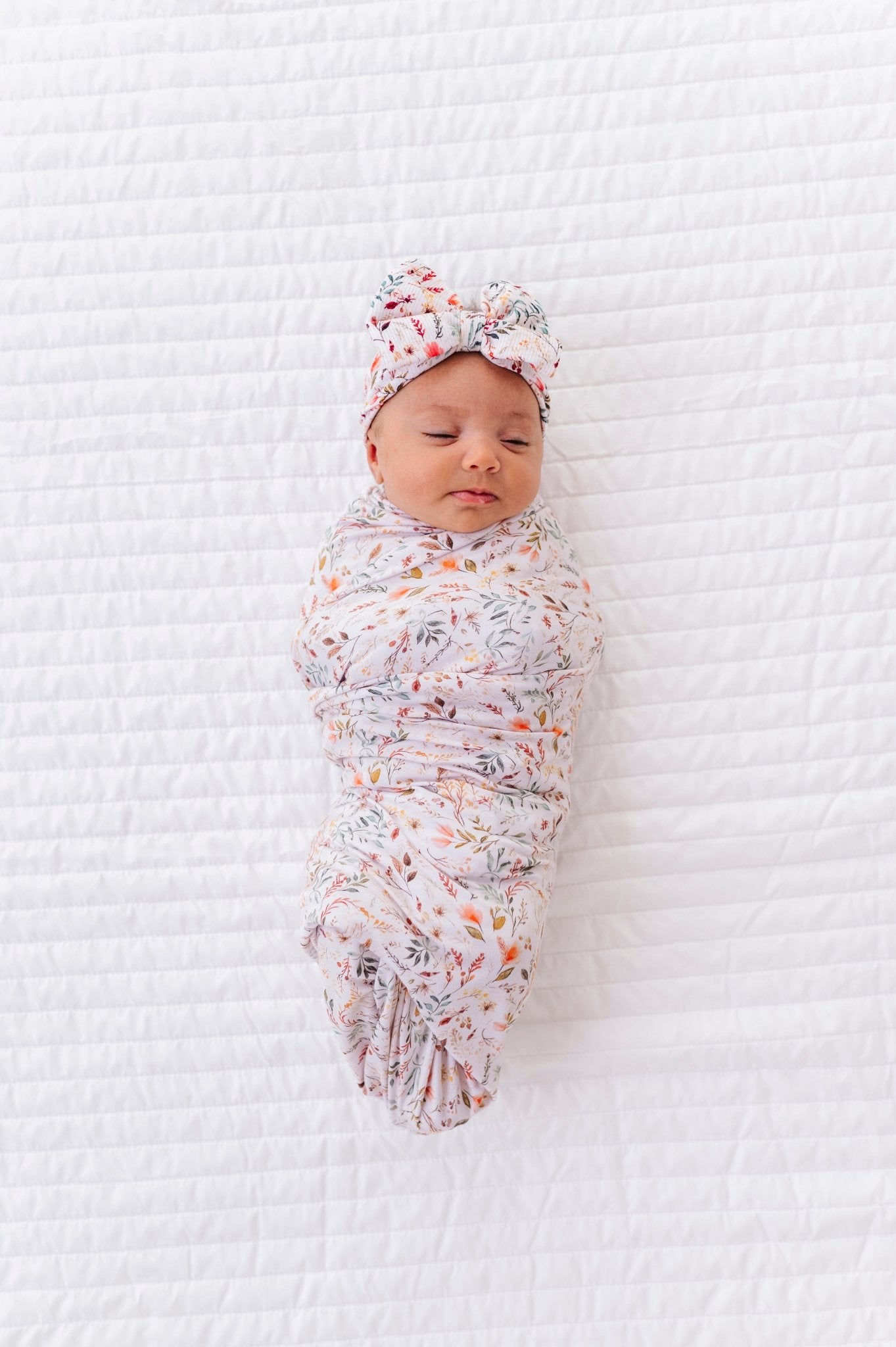 SWADDLE BOW SET - FALL FOLIAGE - The Sleepy Sloth