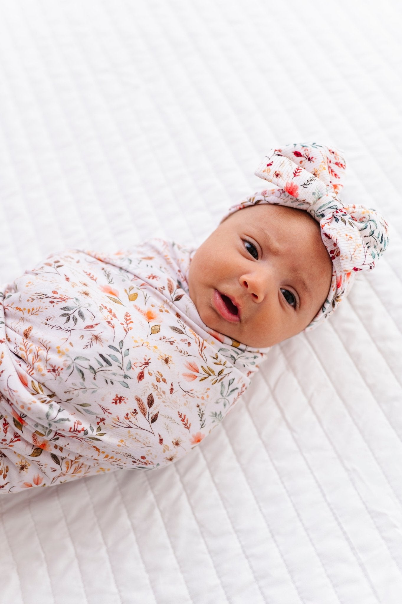 SWADDLE BOW SET - FALL FOLIAGE - The Sleepy Sloth
