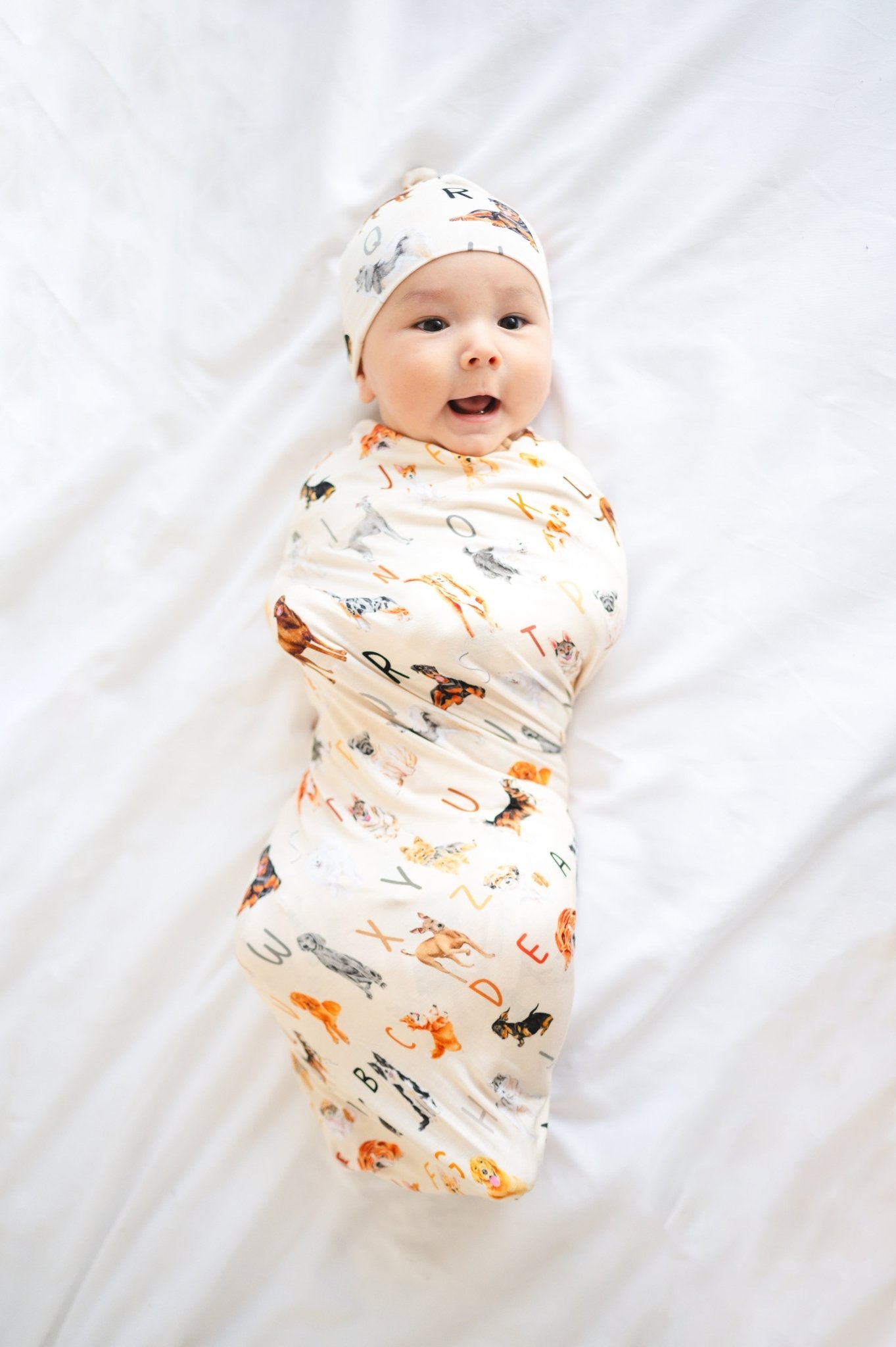 SWADDLE SET - D IS FOR DOG - The Sleepy Sloth