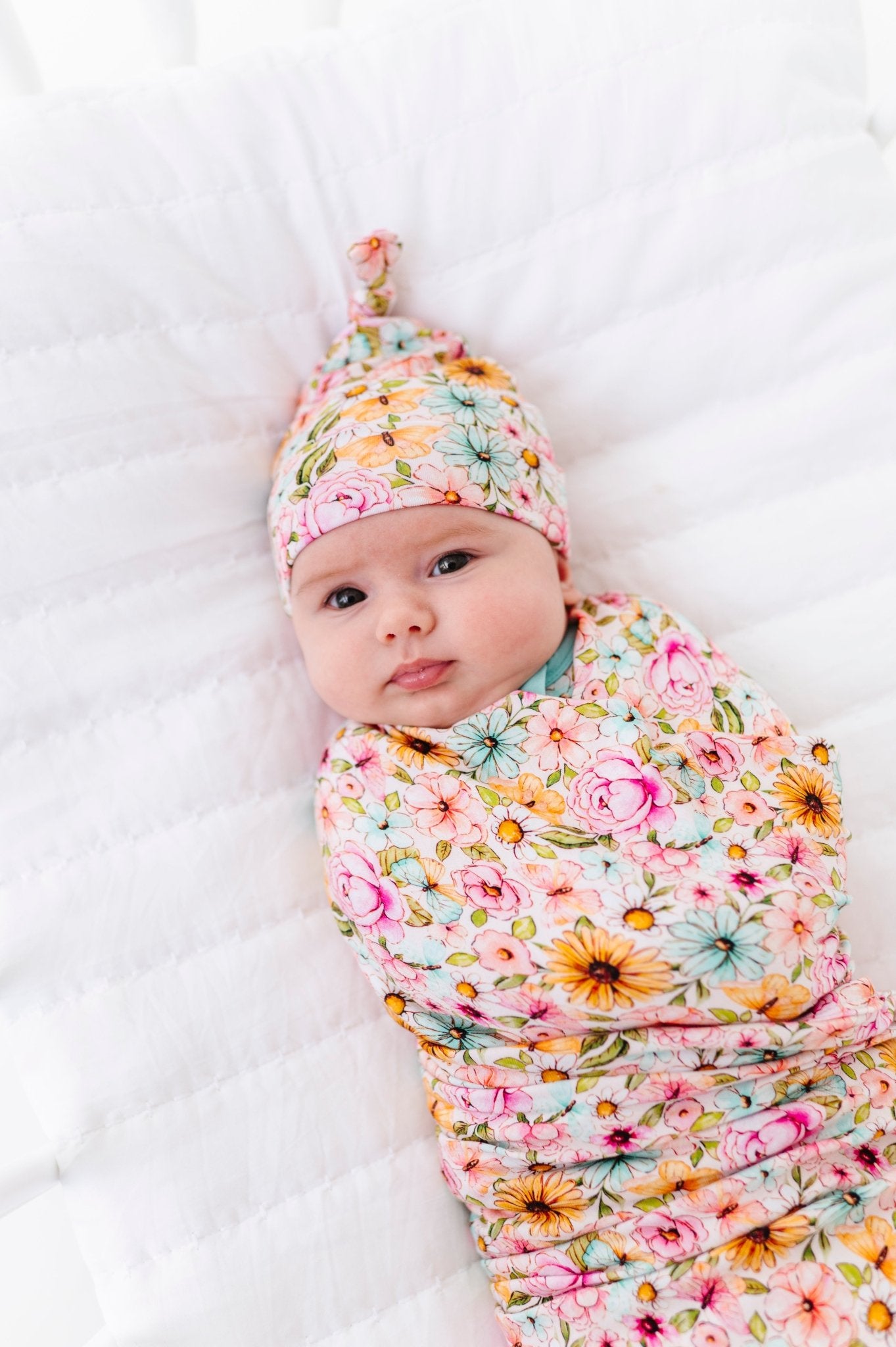 SWADDLE SET - PENELOPE’S PETALS - The Sleepy Sloth