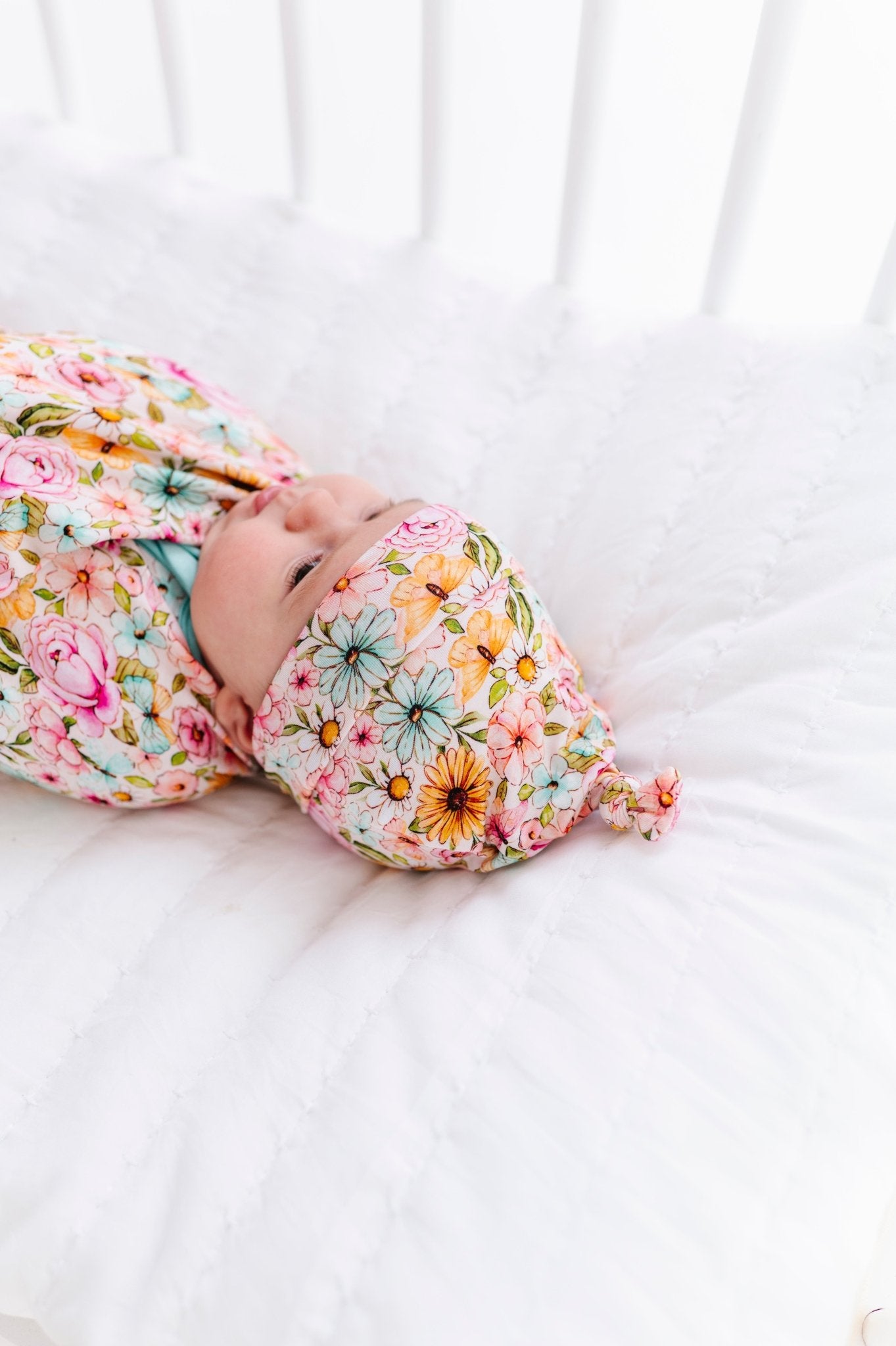 SWADDLE SET - PENELOPE’S PETALS - The Sleepy Sloth