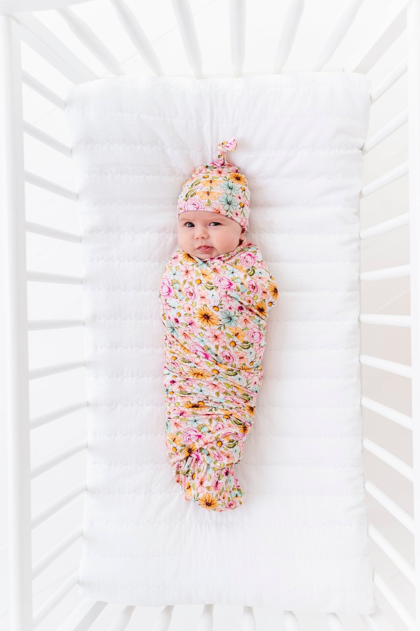 SWADDLE SET - PENELOPE’S PETALS - The Sleepy Sloth