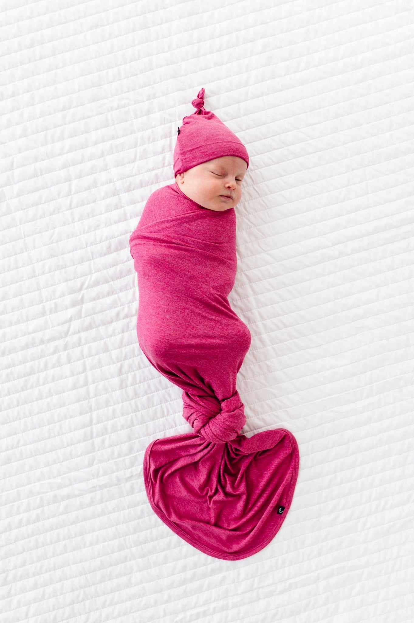 SWADDLE SET - RASPBERRY - The Sleepy Sloth