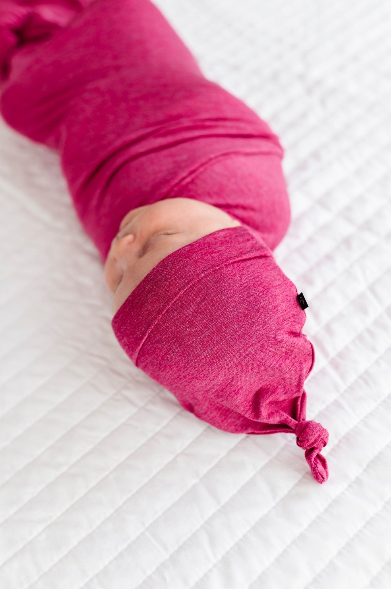 SWADDLE SET - RASPBERRY - The Sleepy Sloth