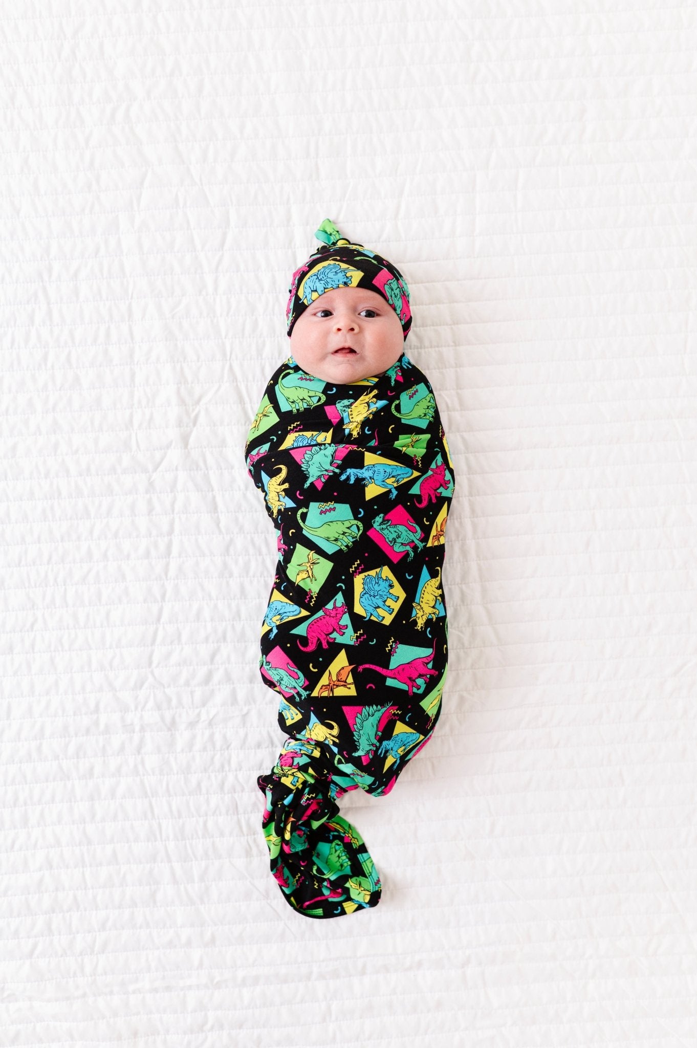 SWADDLE SET - RETRO SAURUS REX - The Sleepy Sloth