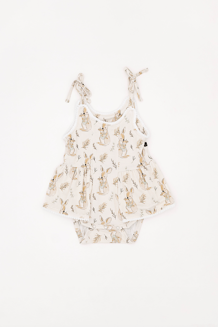 TIE STRAP BUBBLE - LOVE ROO SO MUCH - The Sleepy Sloth