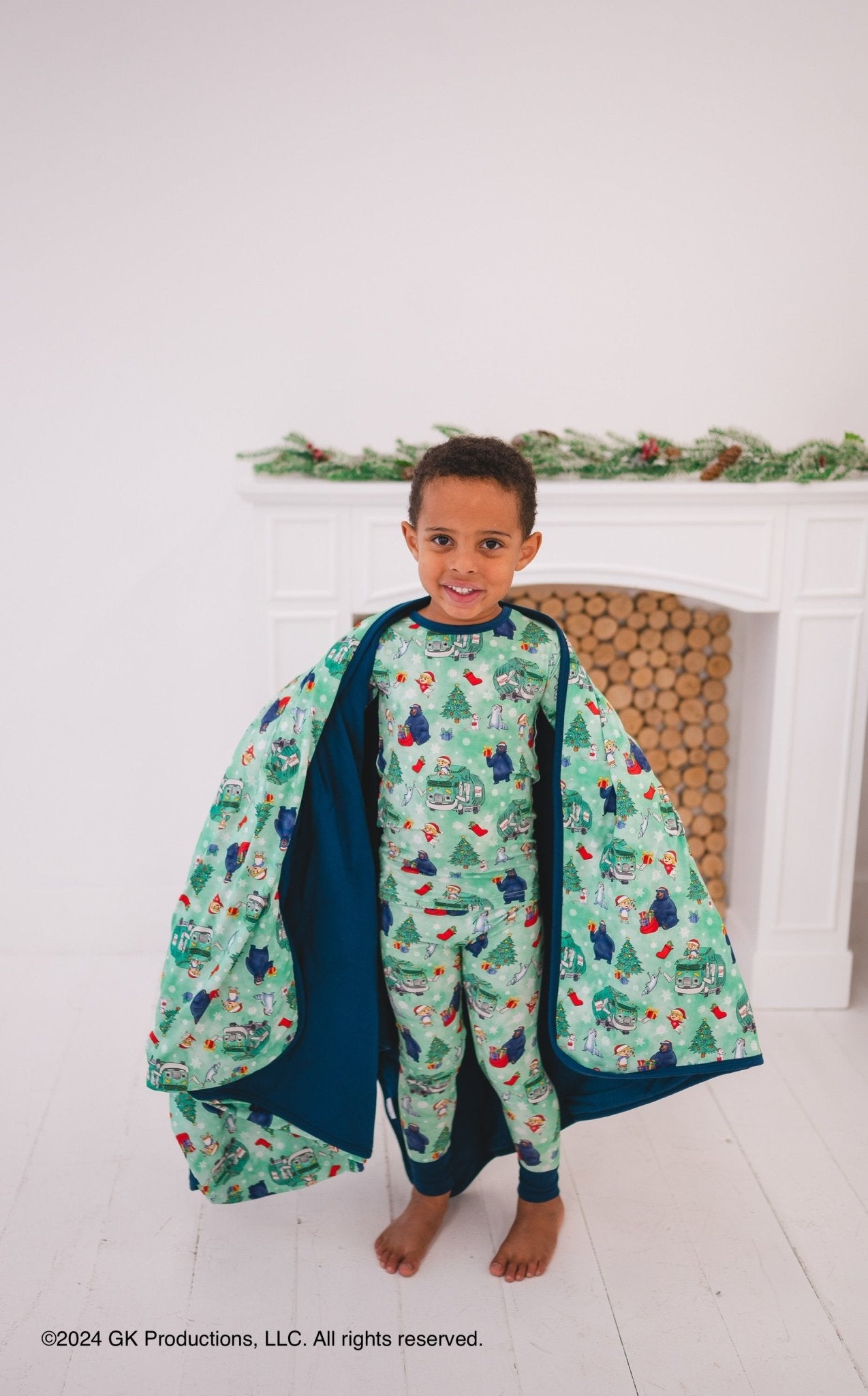 TODDLER BLANKIE - A TRASH TRUCK CHRISTMAS - The Sleepy Sloth