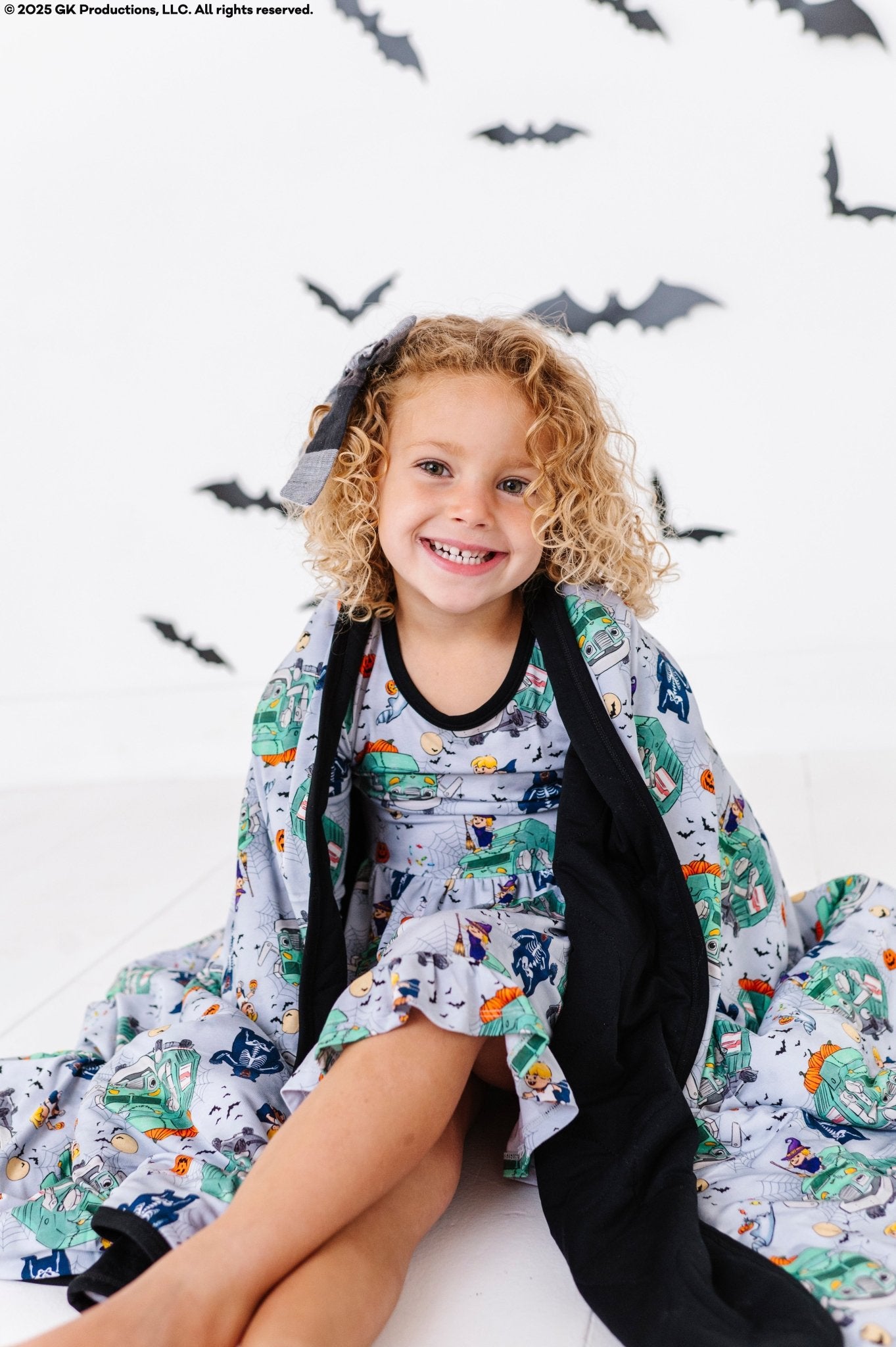TODDLER BLANKIE - A TRASH TRUCK™ HALLOWEEN - The Sleepy Sloth