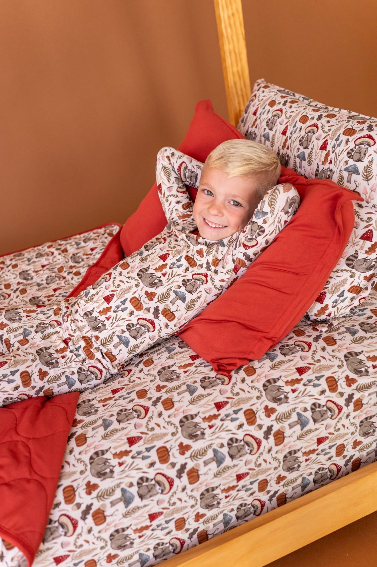 Toddler Blankie - Autumn Woodland - The Sleepy Sloth