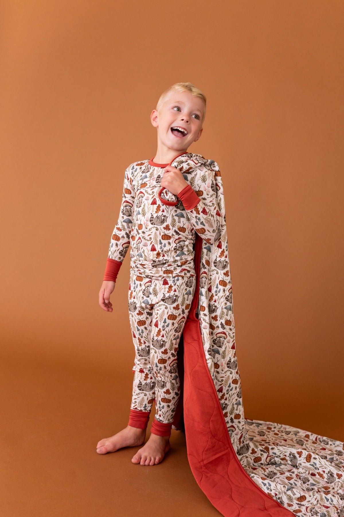 Toddler Blankie - Autumn Woodland - The Sleepy Sloth