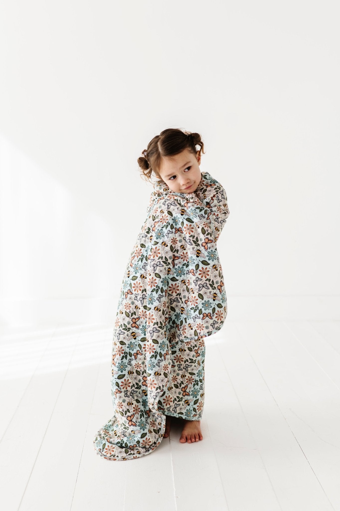 TODDLER BLANKIE - BUZZING BLOSSOMS - The Sleepy Sloth