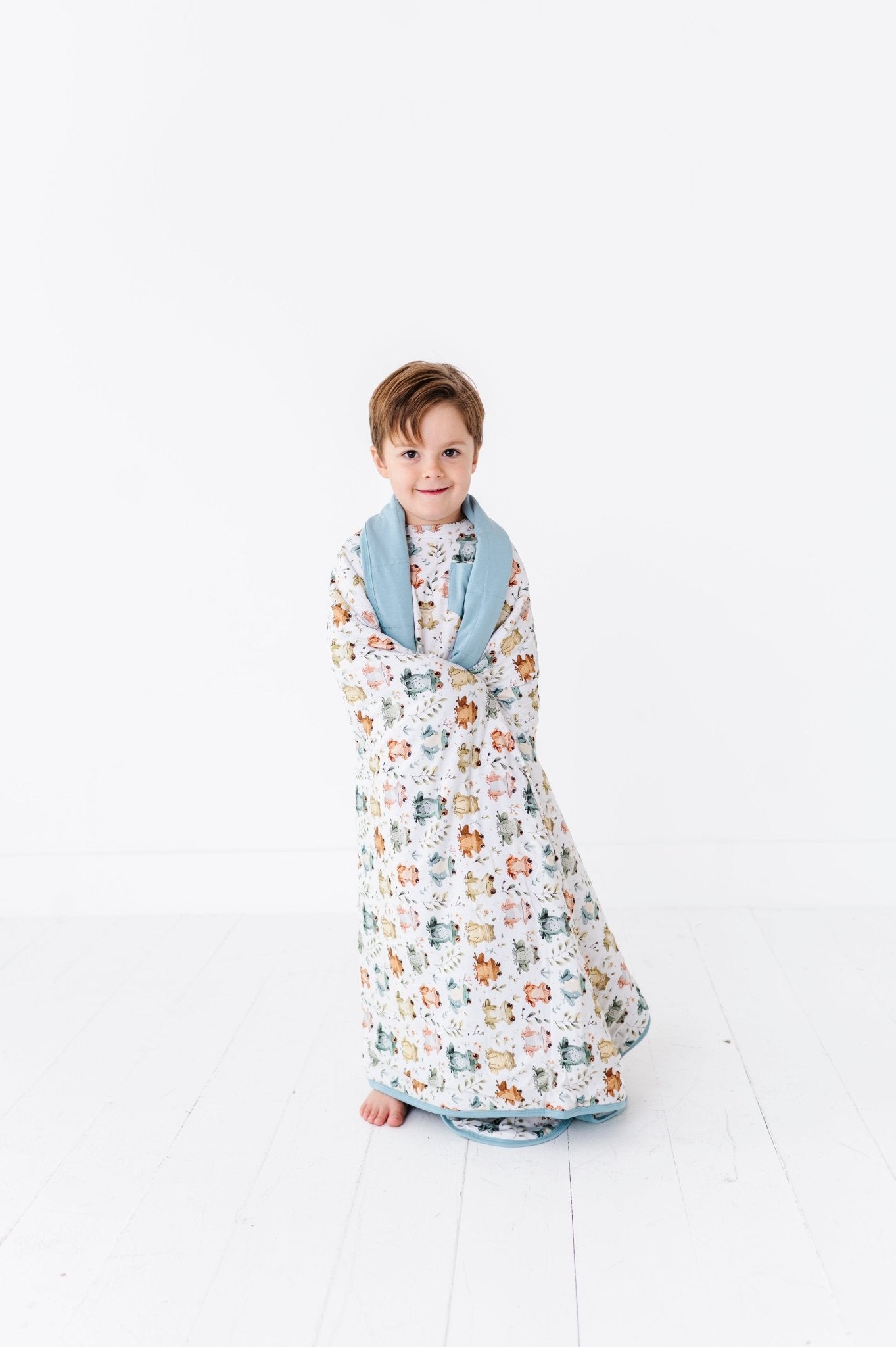 TODDLER BLANKIE - FROGGING AWESOME - The Sleepy Sloth
