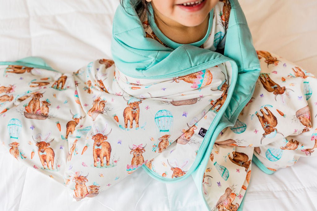 TODDLER BLANKIE - HAY DAY - The Sleepy Sloth