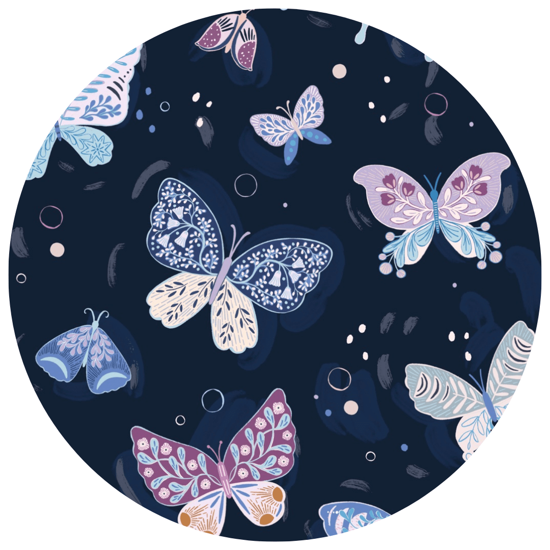 Toddler Blankie - INDIGO SKIES - The Sleepy Sloth