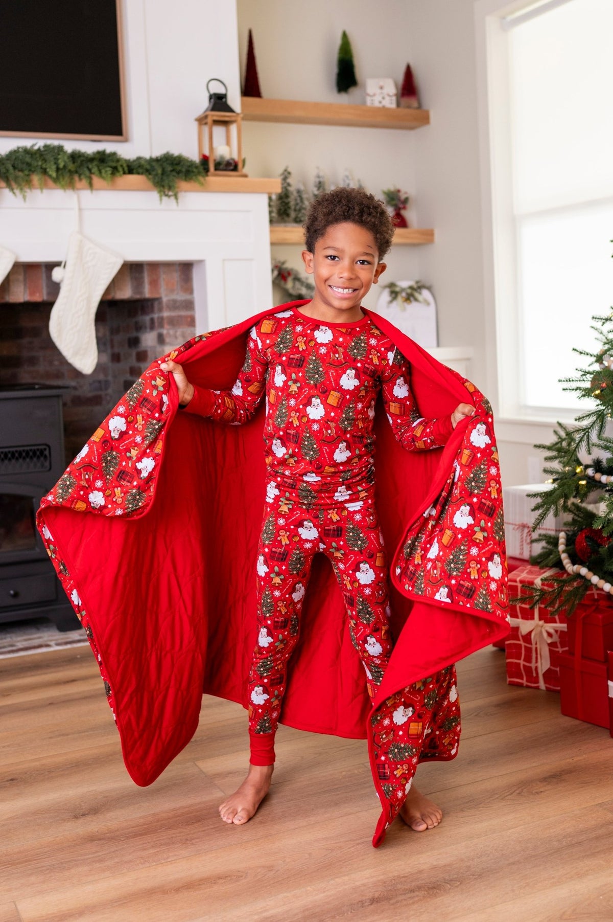 Toddler Blankie - Jolly St Nick - The Sleepy Sloth