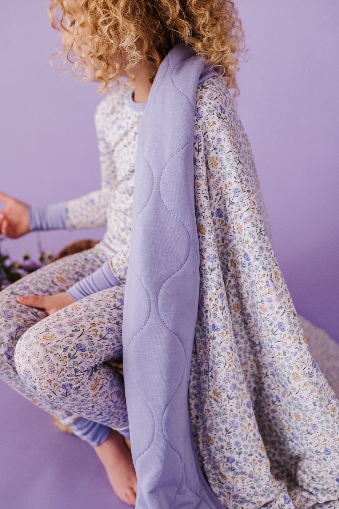 TODDLER BLANKIE - LILAC VALLEY - The Sleepy Sloth