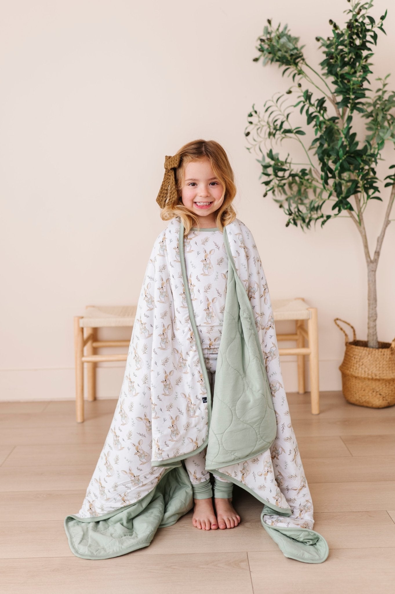 TODDLER BLANKIE - LOVE ROO SO MUCH - The Sleepy Sloth