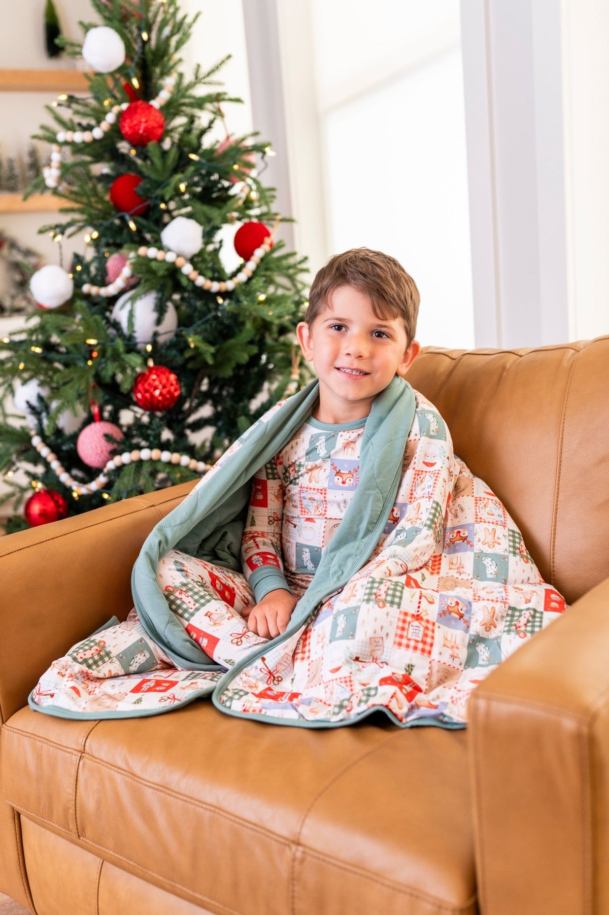 Toddler Blankie - Merry Mosaic - The Sleepy Sloth