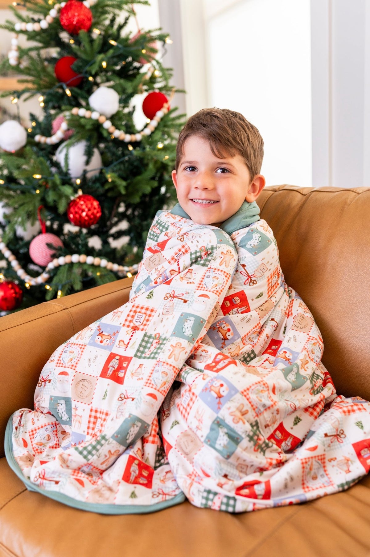 Toddler Blankie - Merry Mosaic - The Sleepy Sloth