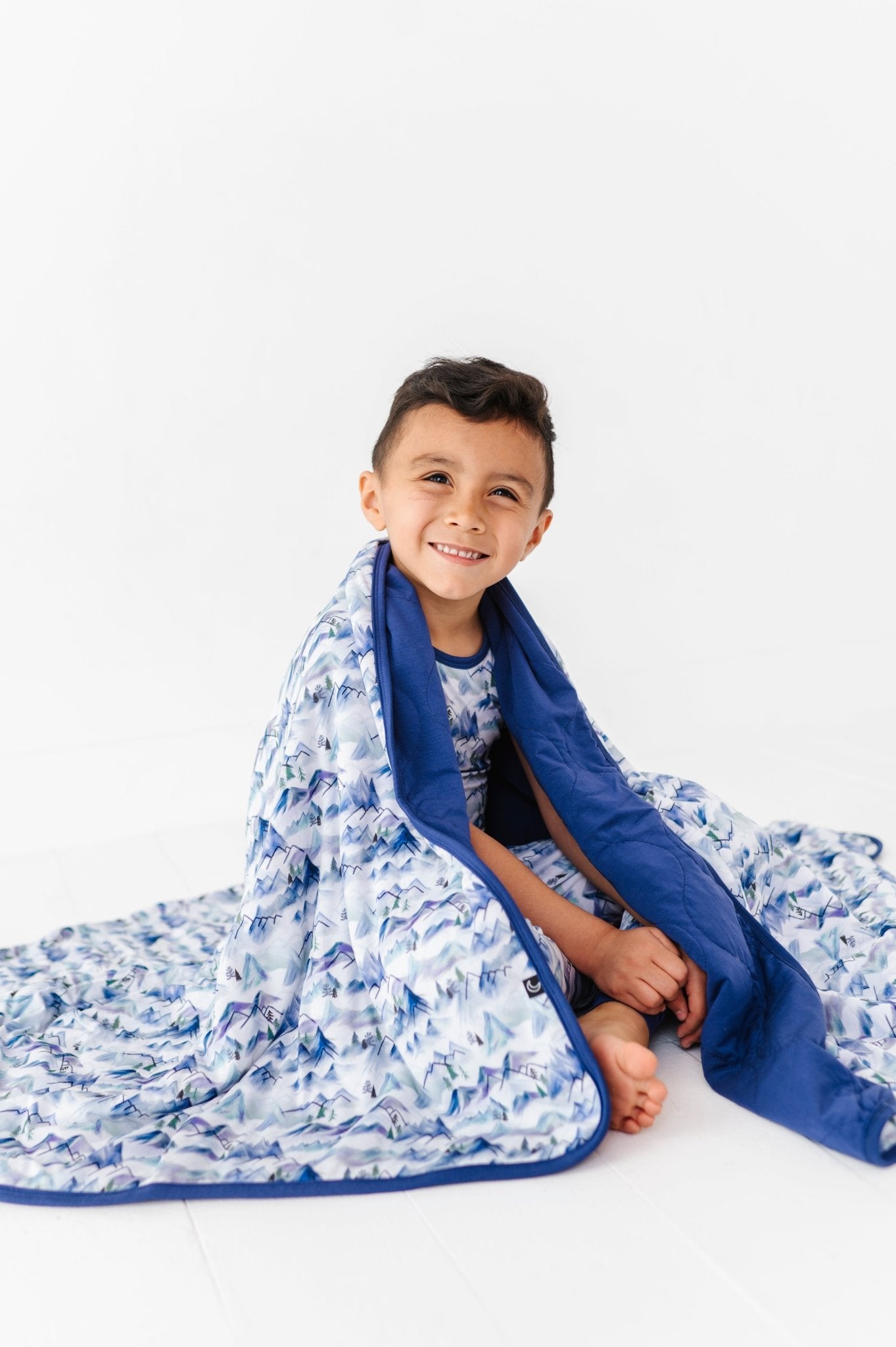TODDLER BLANKIE - MISTY MOUNTAINS - The Sleepy Sloth