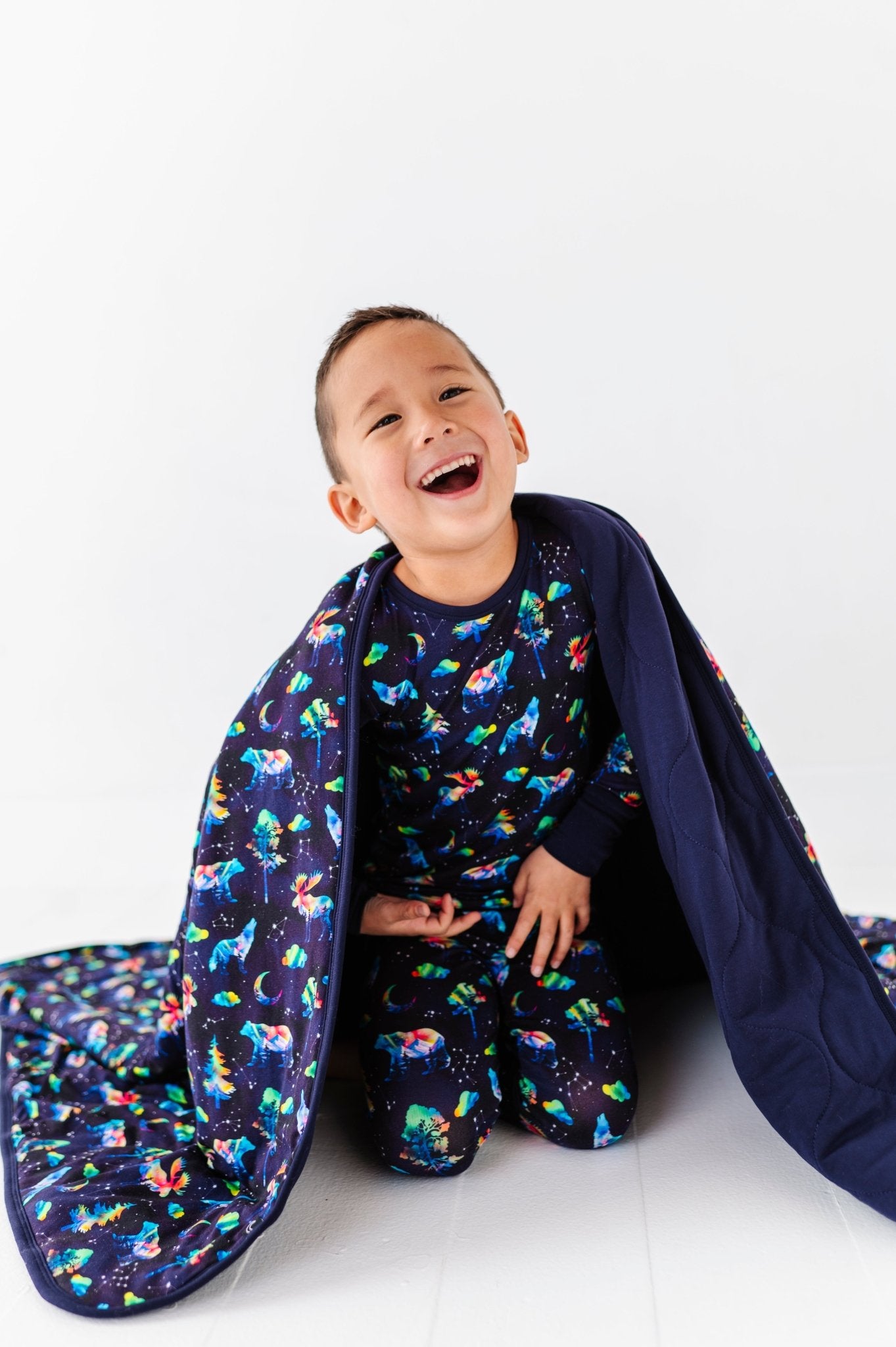 Toddler Blankie - NORTHERN NIGHTS - The Sleepy Sloth