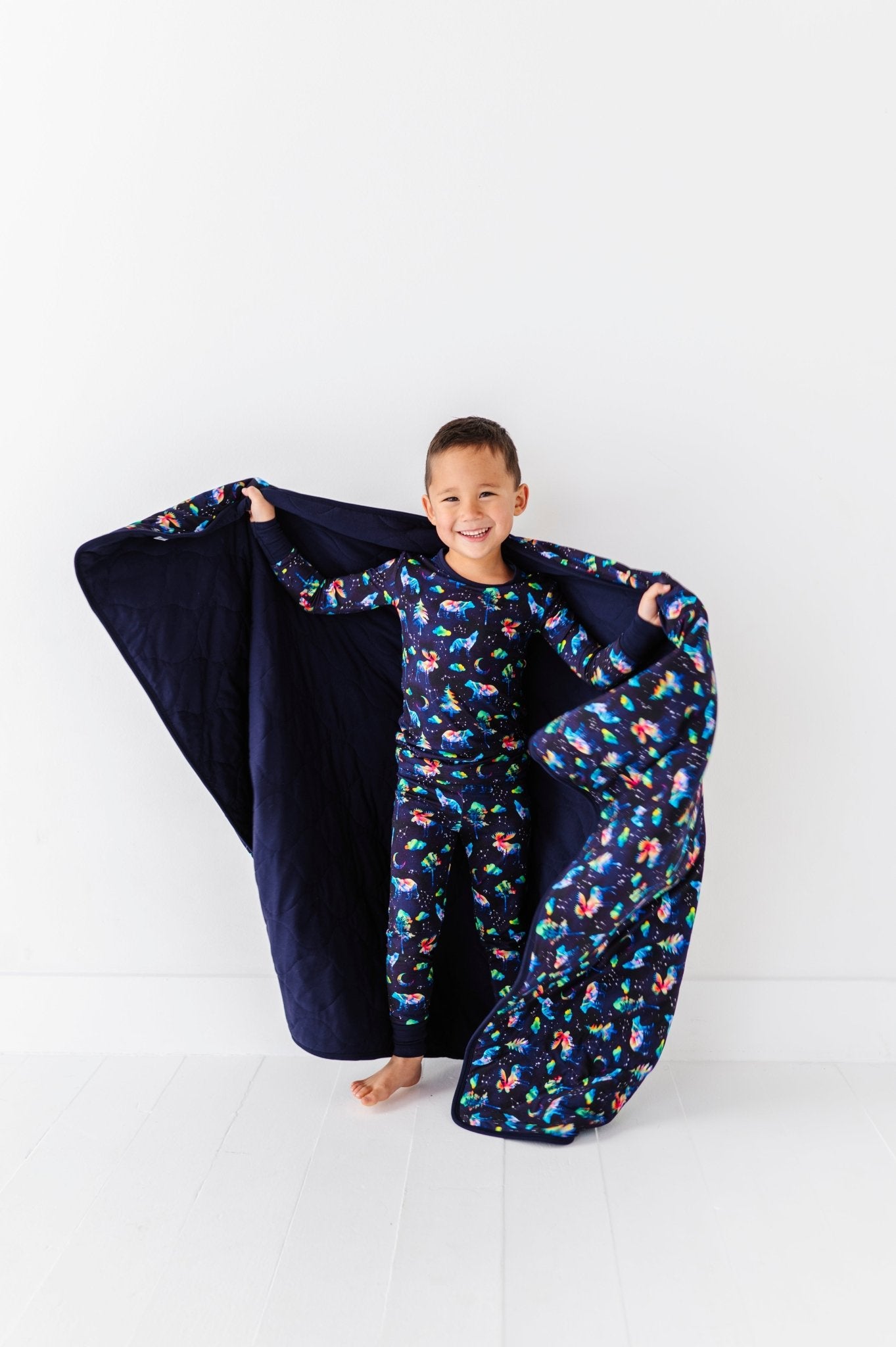 Toddler Blankie - NORTHERN NIGHTS - The Sleepy Sloth
