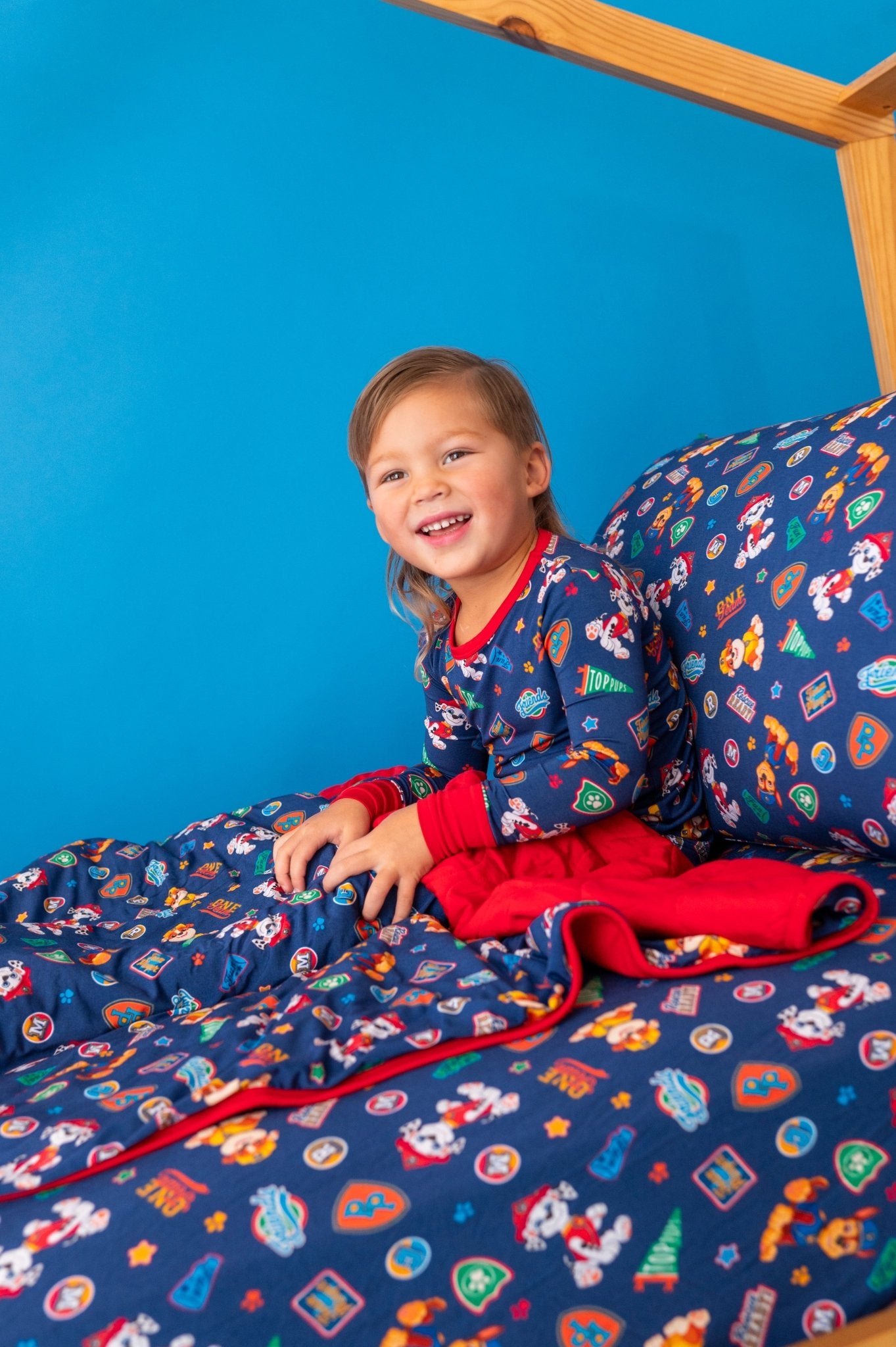 TODDLER BLANKIE - PAW PATROL™ ALL - STARS PAWsome Blue League - The Sleepy Sloth