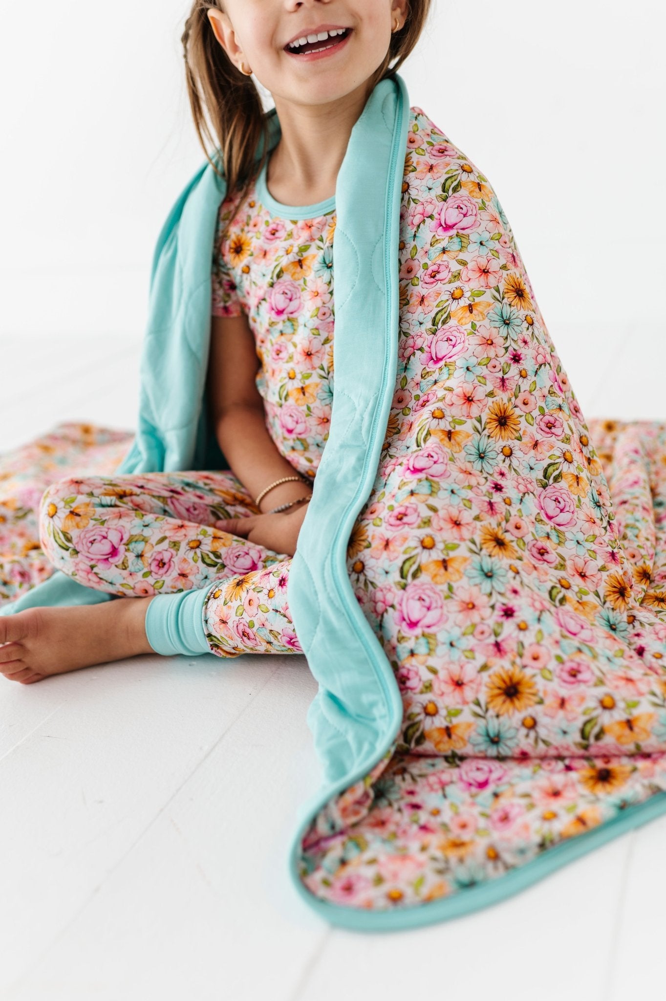 TODDLER BLANKIE - PENELOPE’S PETALS - The Sleepy Sloth