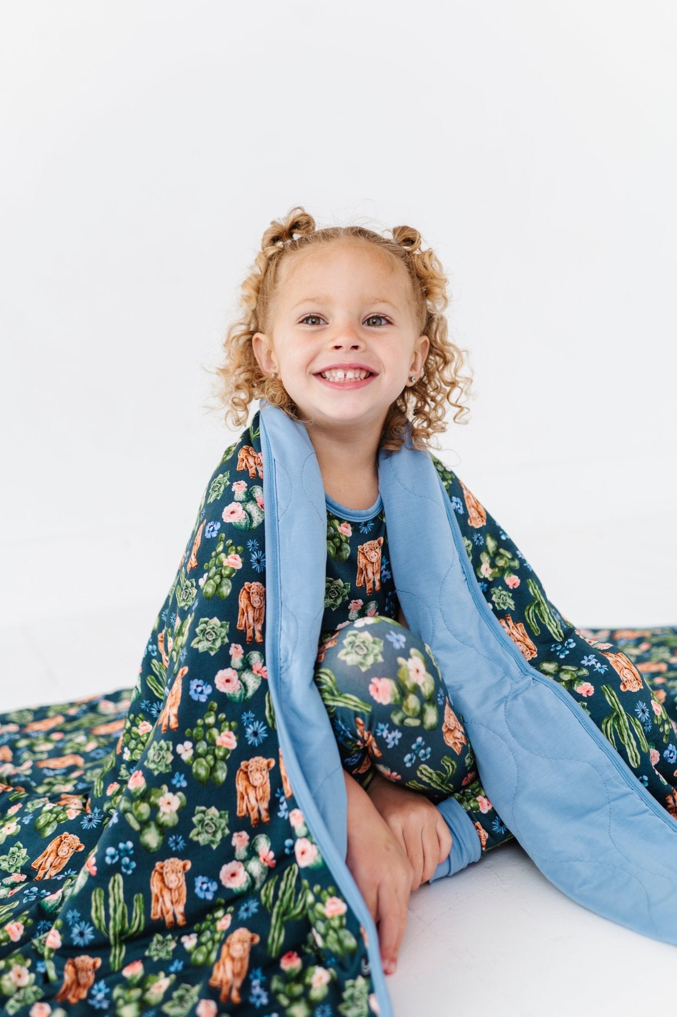 TODDLER BLANKIE - PRICKLY PASTURES - The Sleepy Sloth