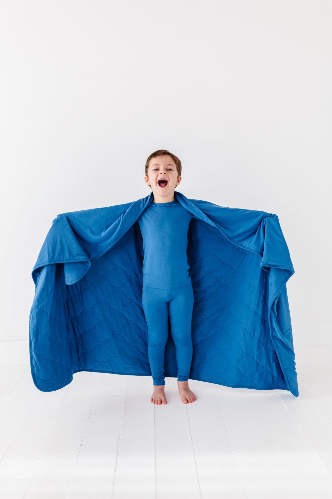 TODDLER BLANKIE - ROYAL - The Sleepy Sloth