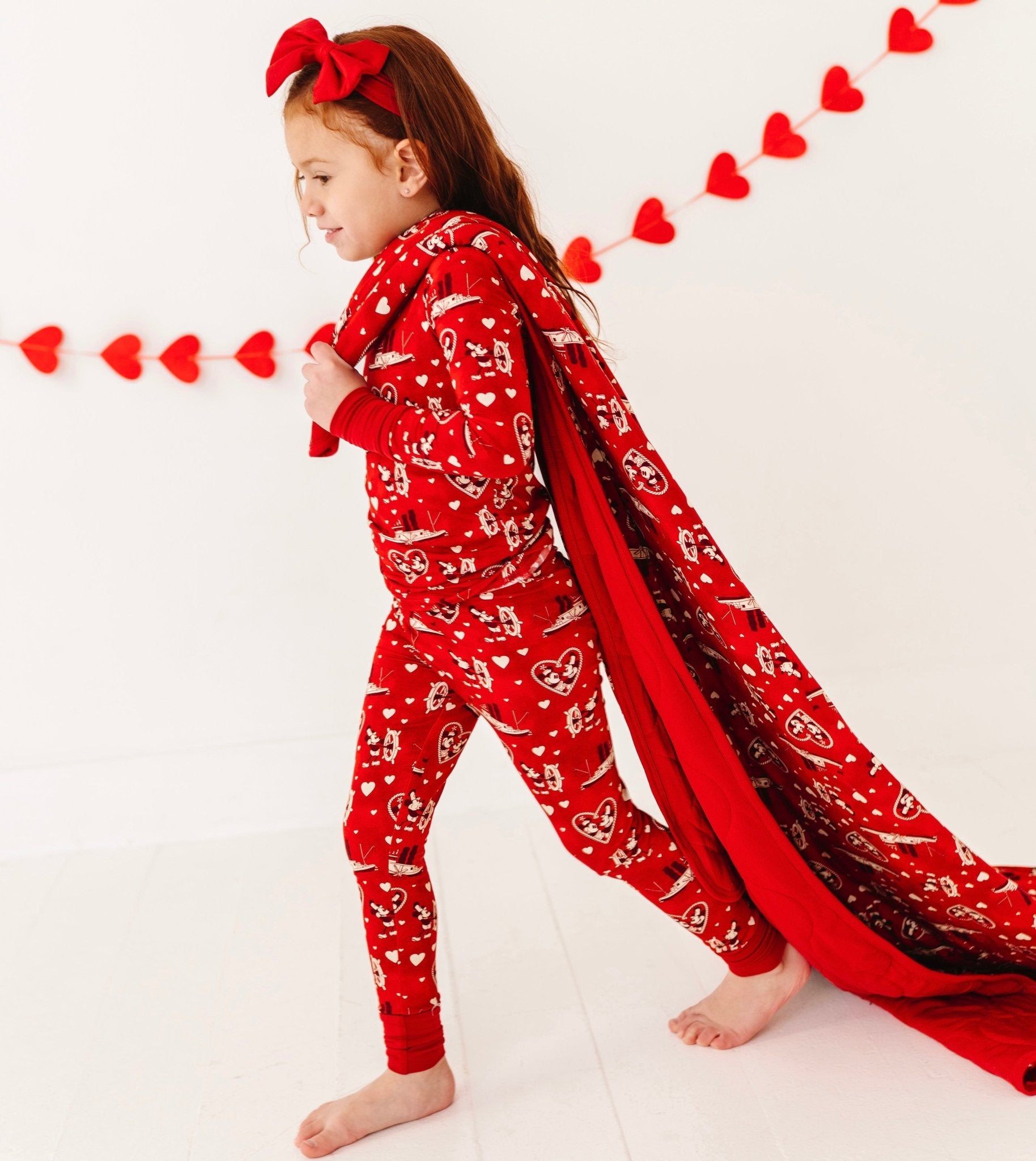 TODDLER BLANKIE - STEAMBOAT SWEETHEARTS - The Sleepy Sloth