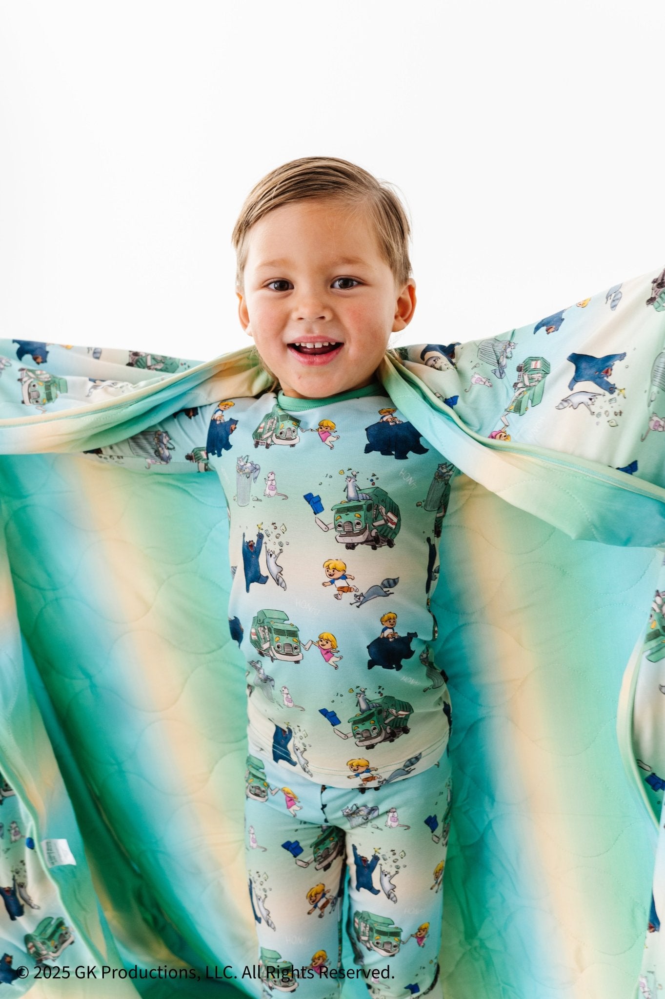 TODDLER BLANKIE - Trash Truck™ Honk! Honk! - The Sleepy Sloth