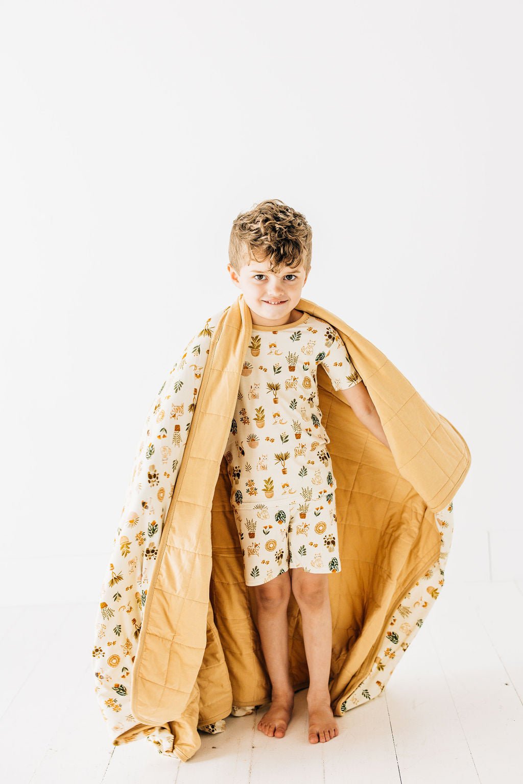 TODDLER BLANKIE - WHISKERS & WALLFLOWERS - The Sleepy Sloth