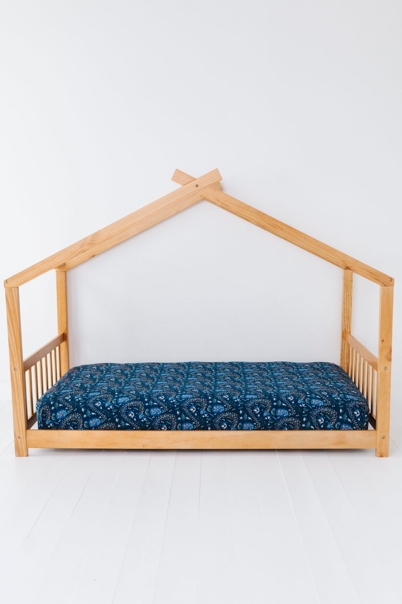 TWIN FITTED SHEET - GLOW WITH THE FLOW - The Sleepy Sloth