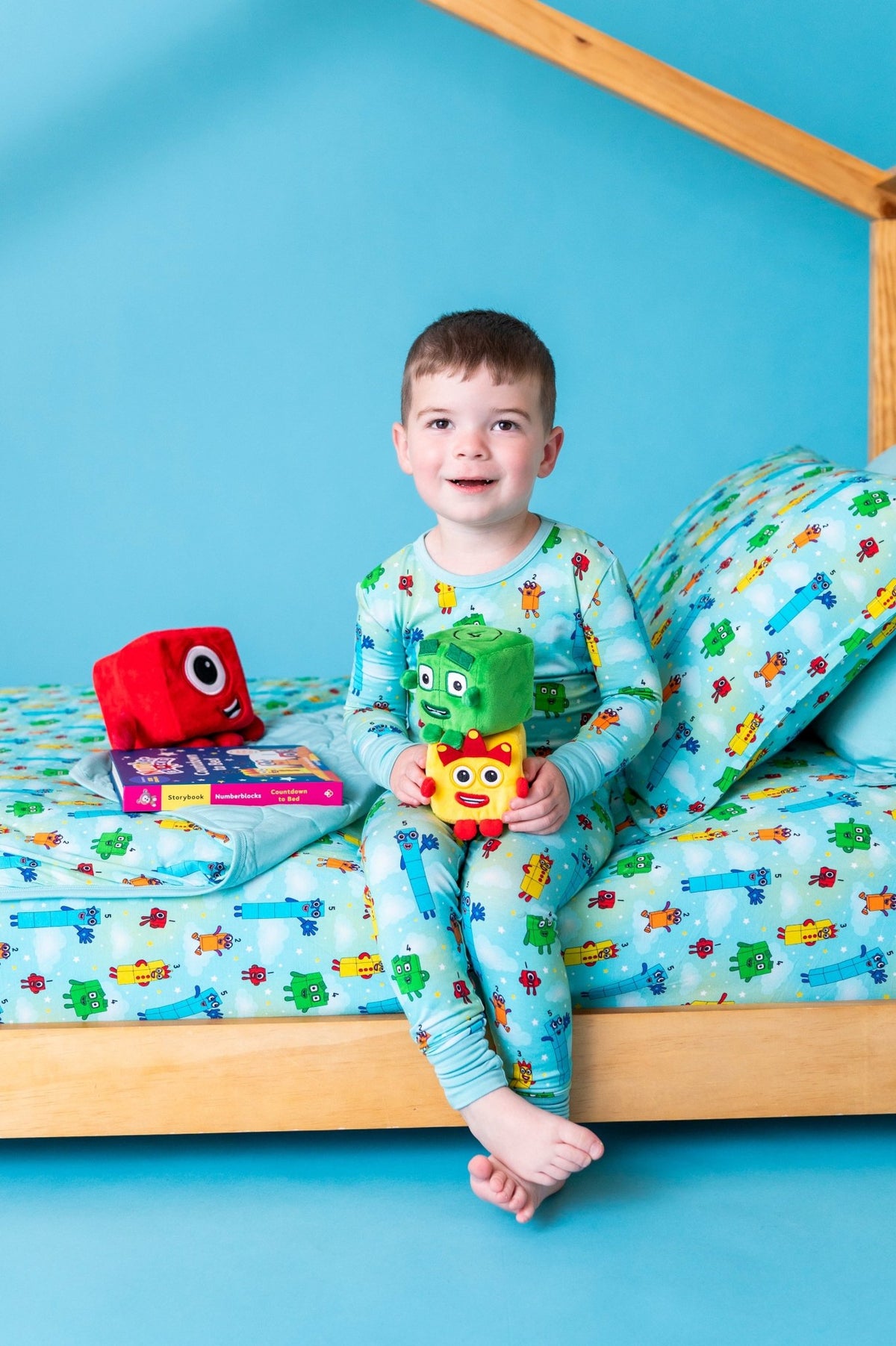 Twin Fitted Sheet - Numberblocks™ Count on Cozy - The Sleepy Sloth