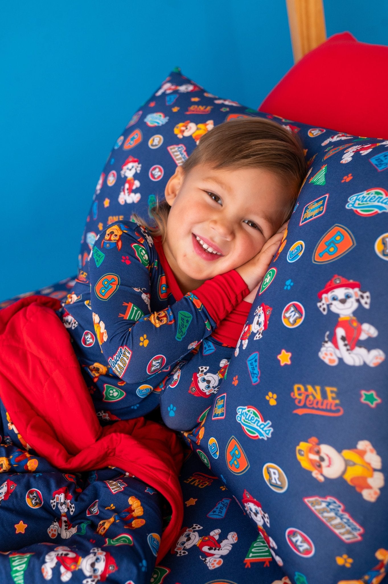 TWIN QUILTED BLANKIE - PAW PATROL™ ALL - STARS PAWsome Blue League - The Sleepy Sloth