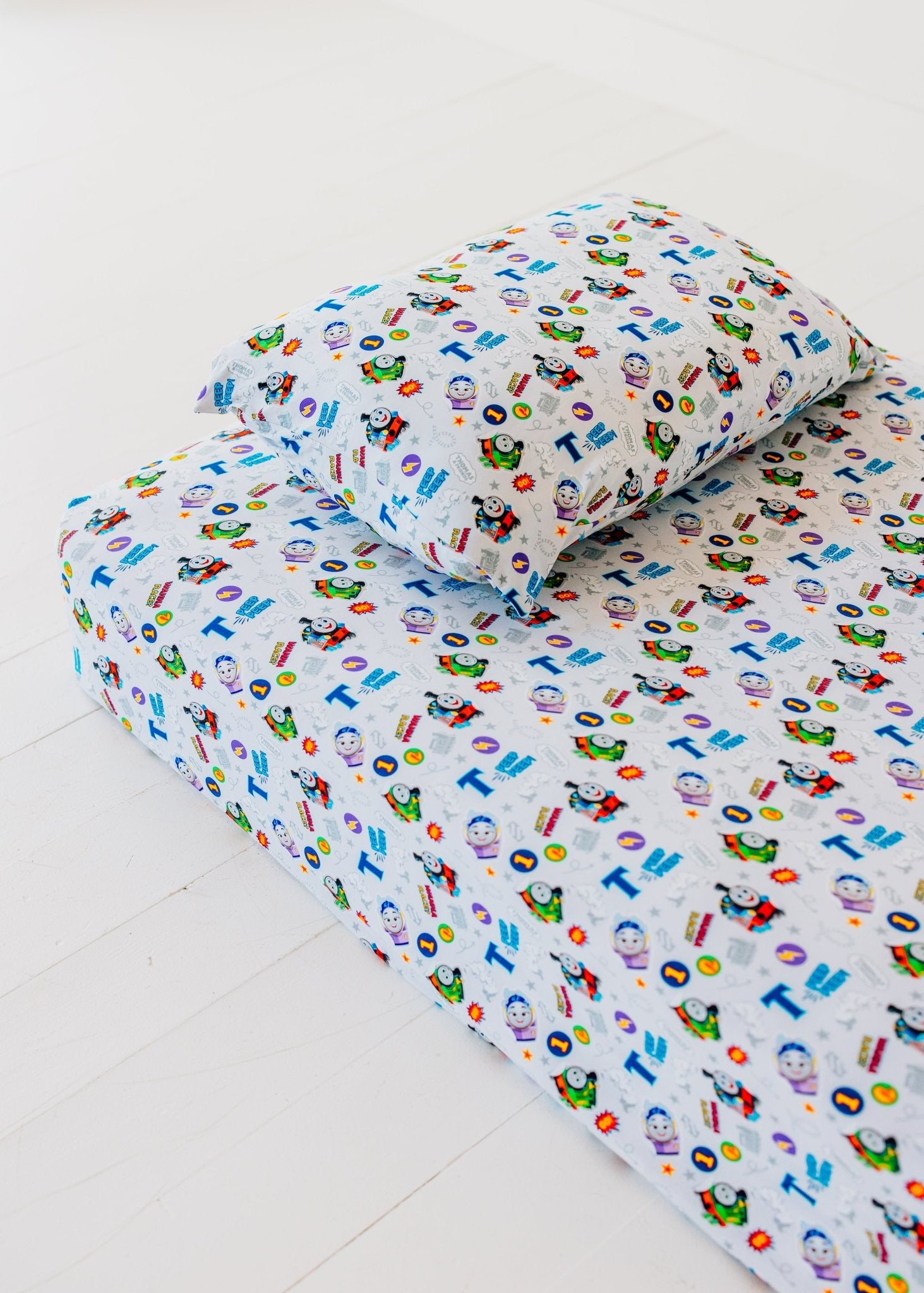 TWIN SHEET SET - FAST FRIENDS - The Sleepy Sloth