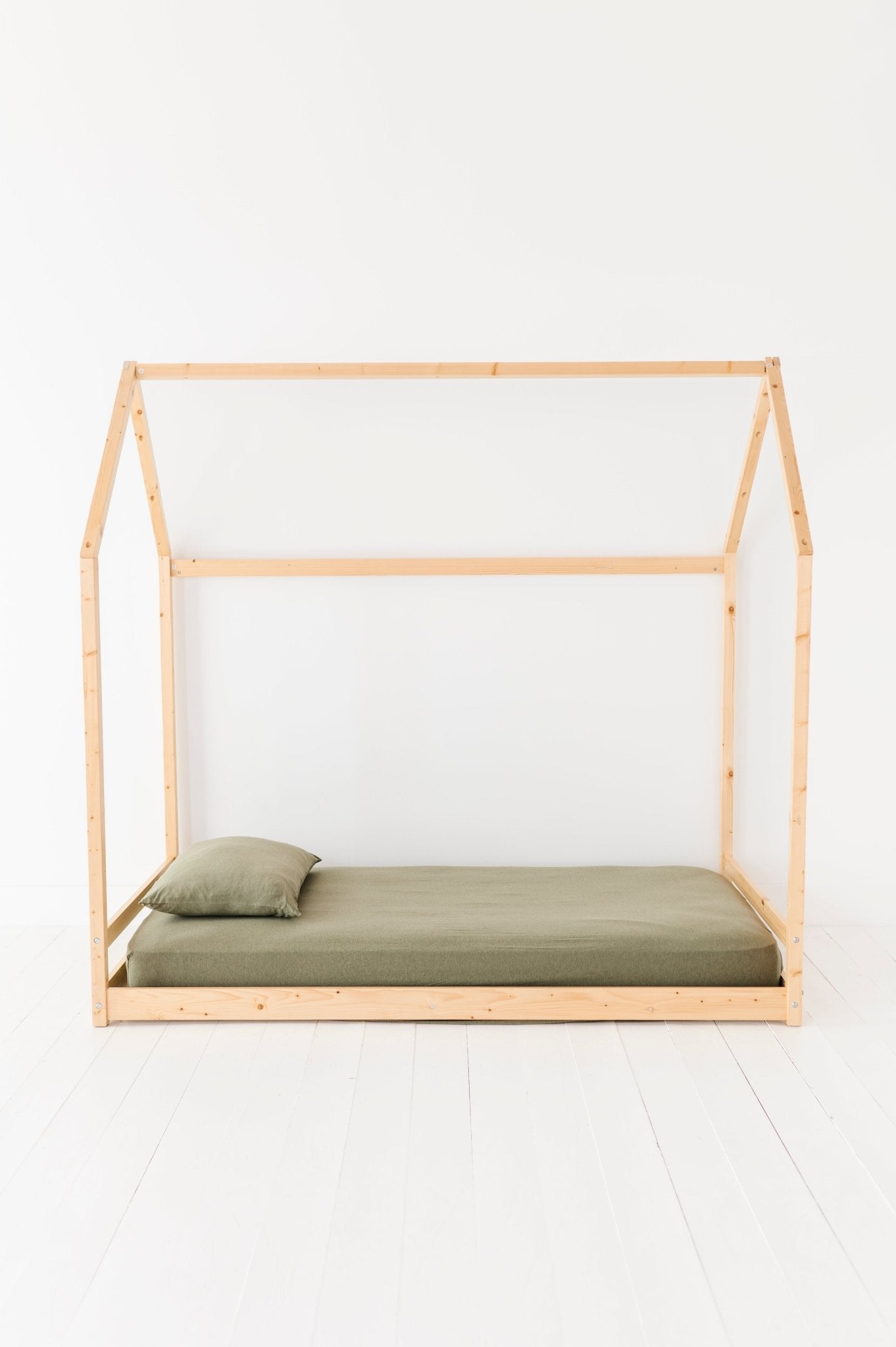 TWIN SHEET SET - OLIVE - The Sleepy Sloth