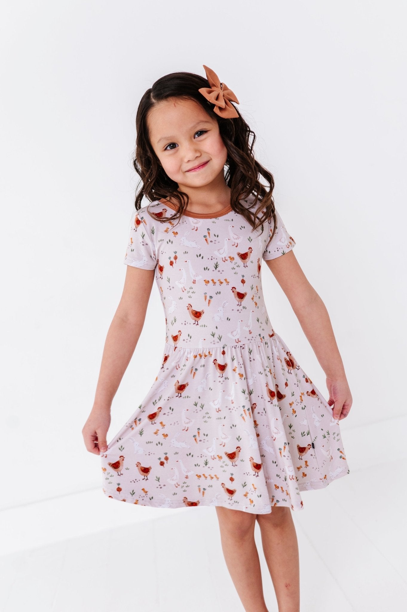 Twirlie Dress - FARMSTEAD FRIENDS - The Sleepy Sloth