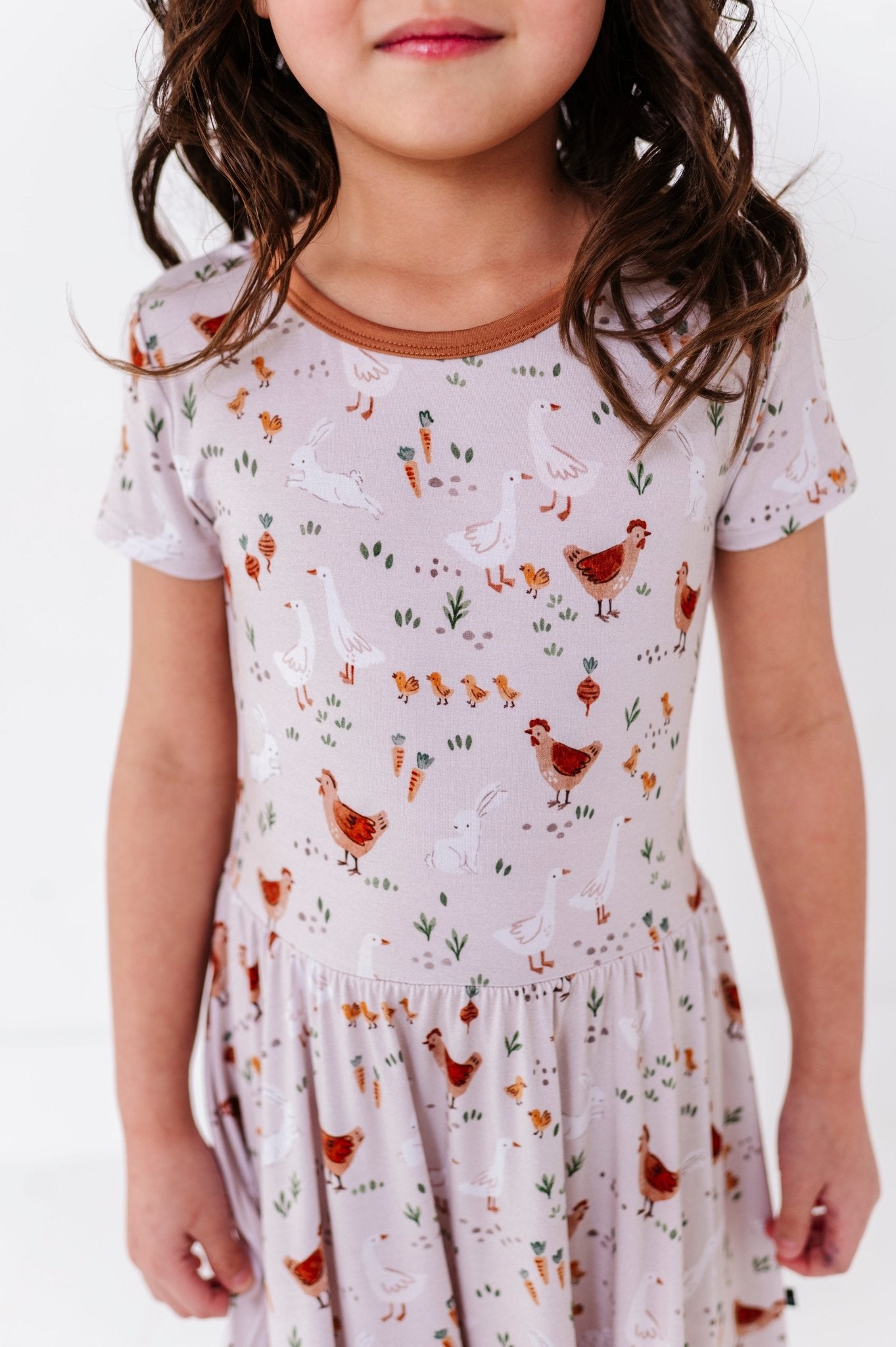 Twirlie Dress - FARMSTEAD FRIENDS - The Sleepy Sloth
