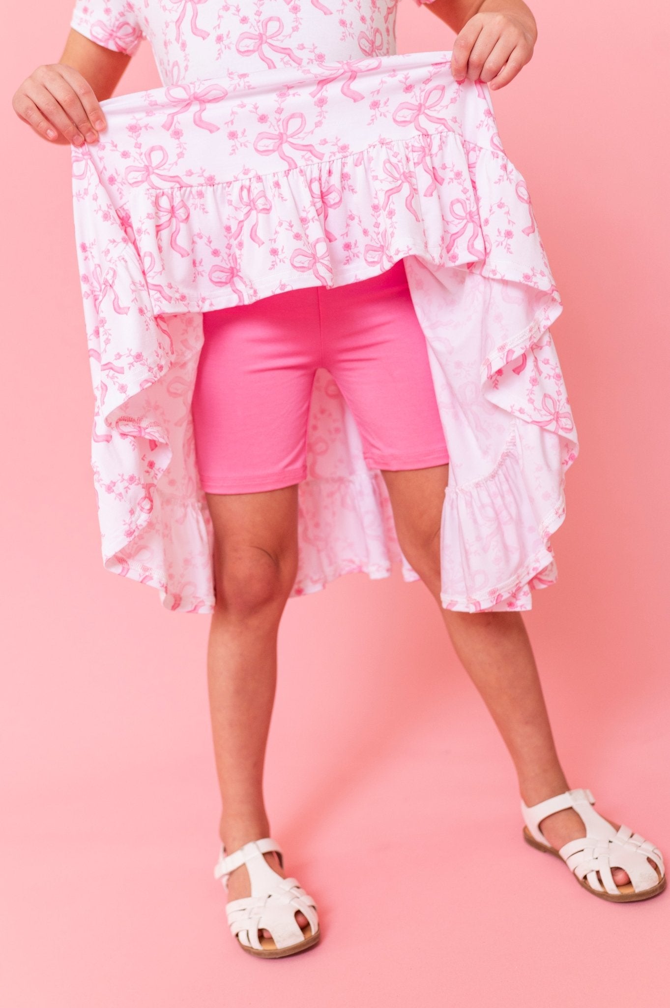 TWIRLIE DRESS - LOVELACE BOWS - The Sleepy Sloth