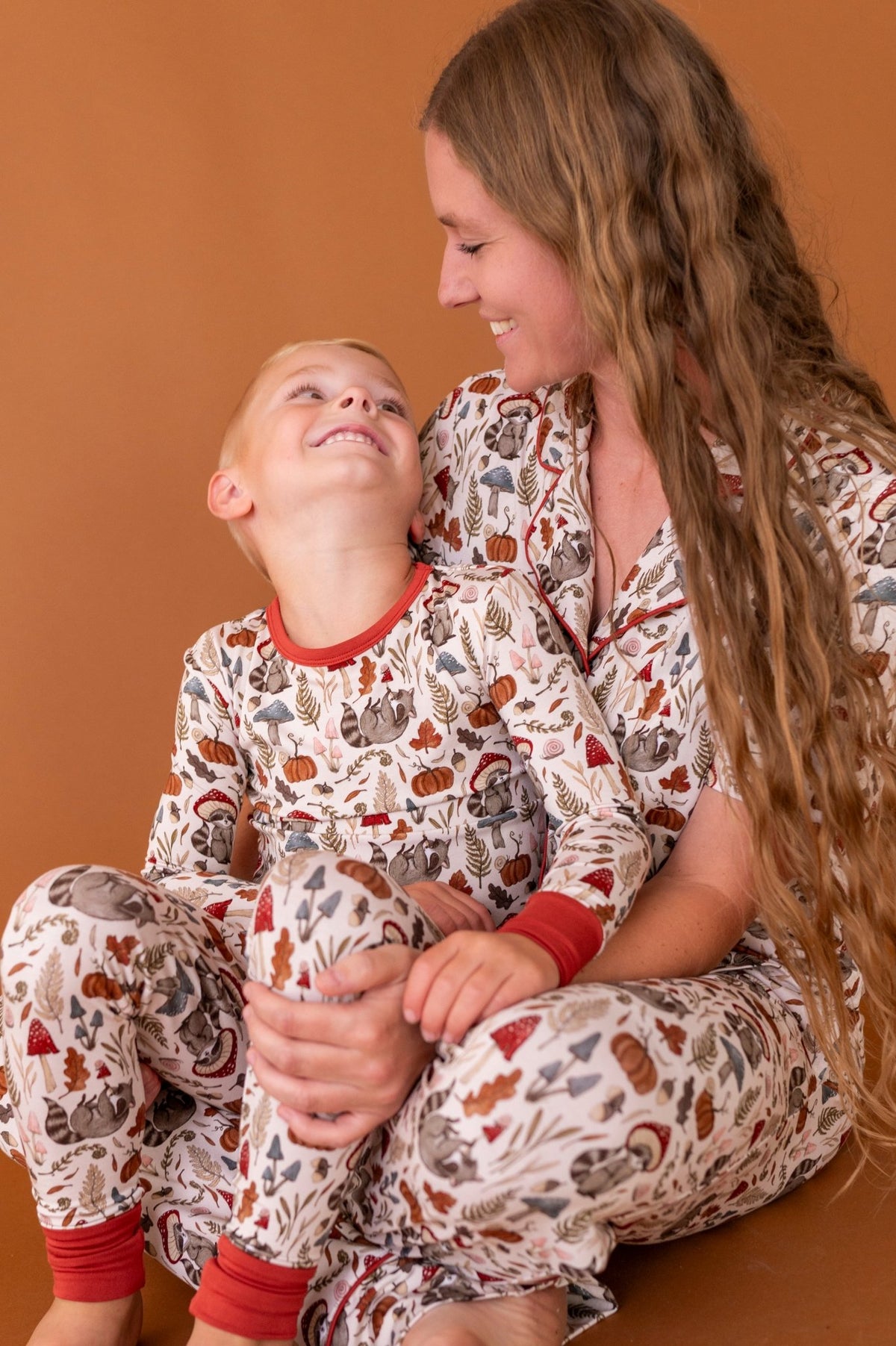 Two Piece Jammies - Autumn Woodland - The Sleepy Sloth